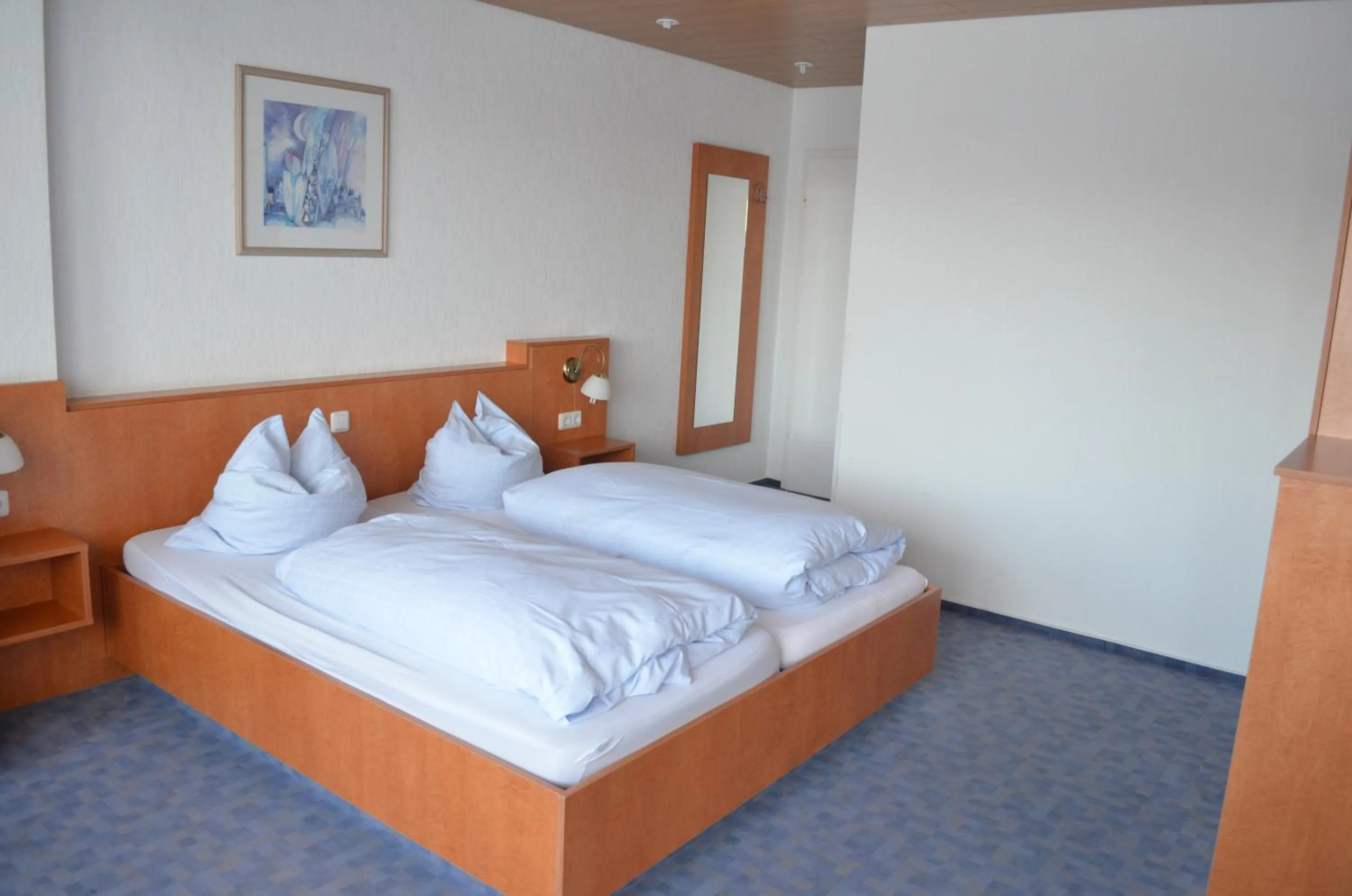 Bedroom, Bed in Gästehaus Wilgersdorf GmbH