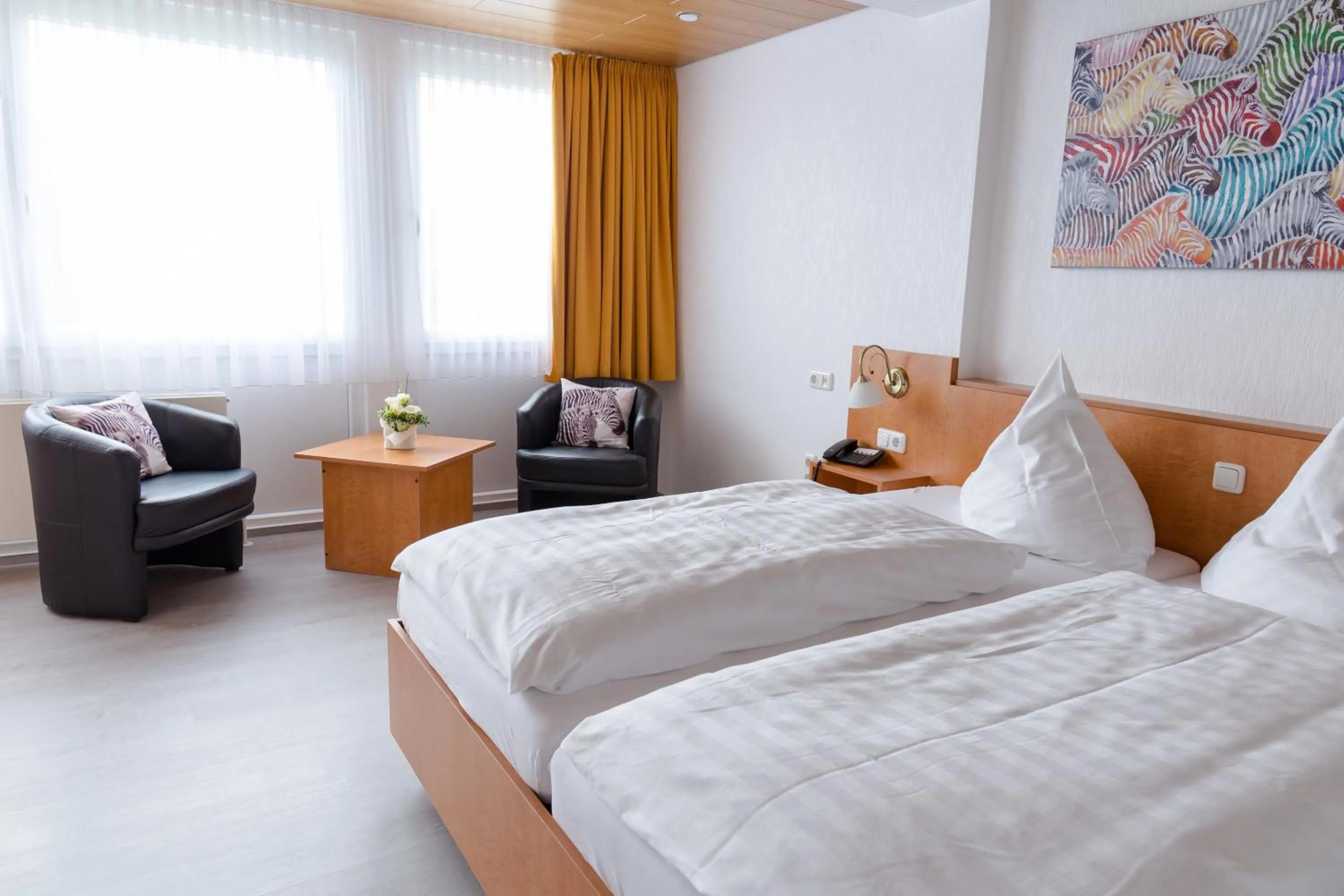 Bed in Gästehaus Wilgersdorf GmbH