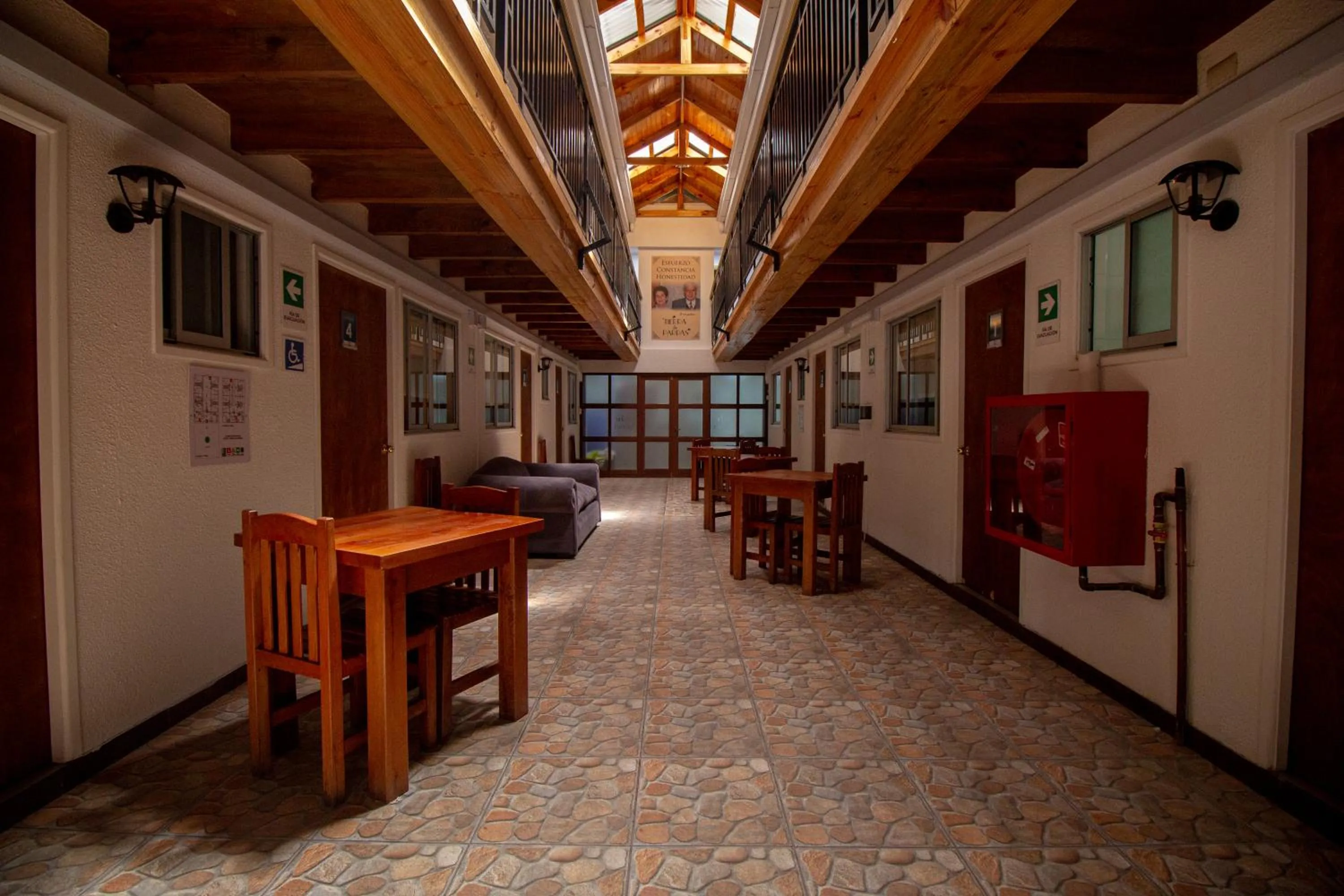 Inner courtyard view in Hotel Tierra de Parras