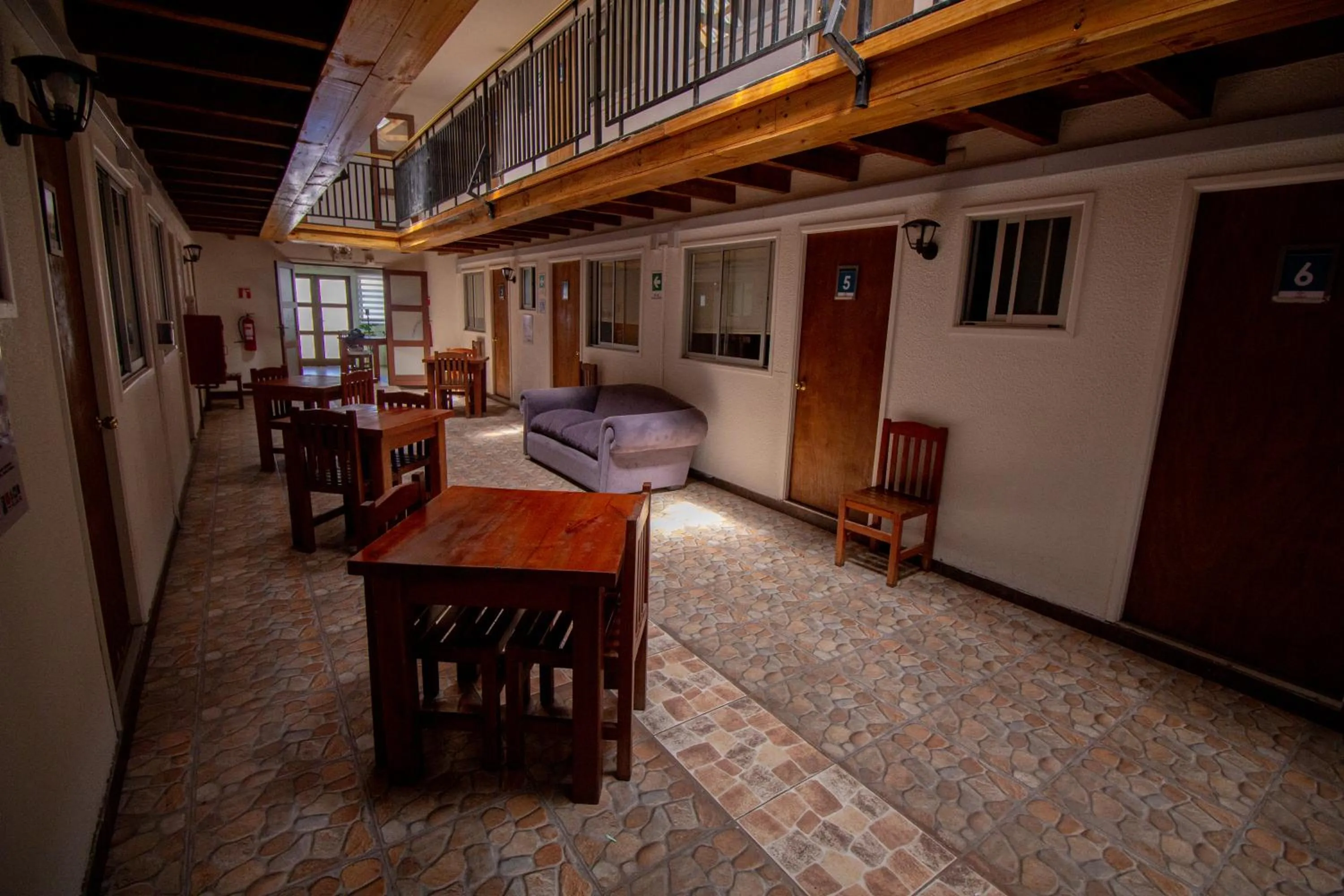 Inner courtyard view in Hotel Tierra de Parras