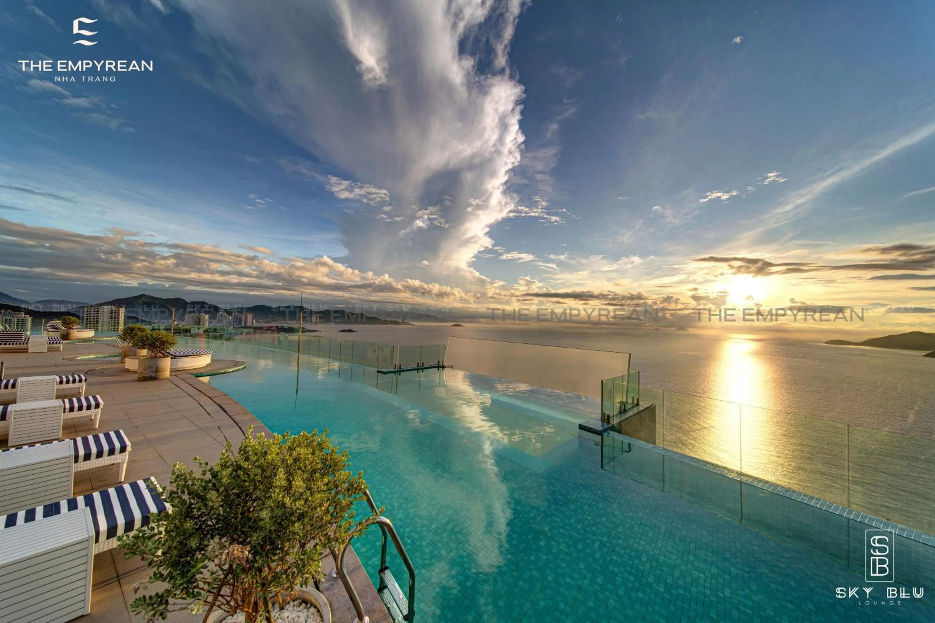 Swimming pool in The Empyrean Nha Trang
