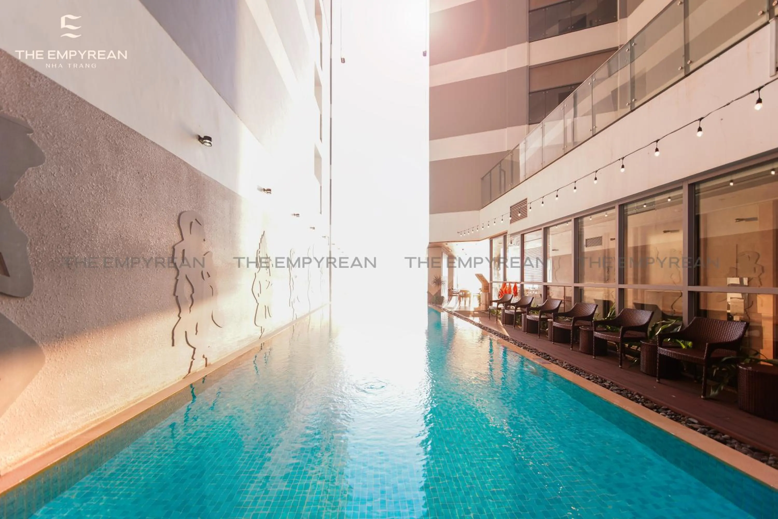 Swimming pool in The Empyrean Nha Trang