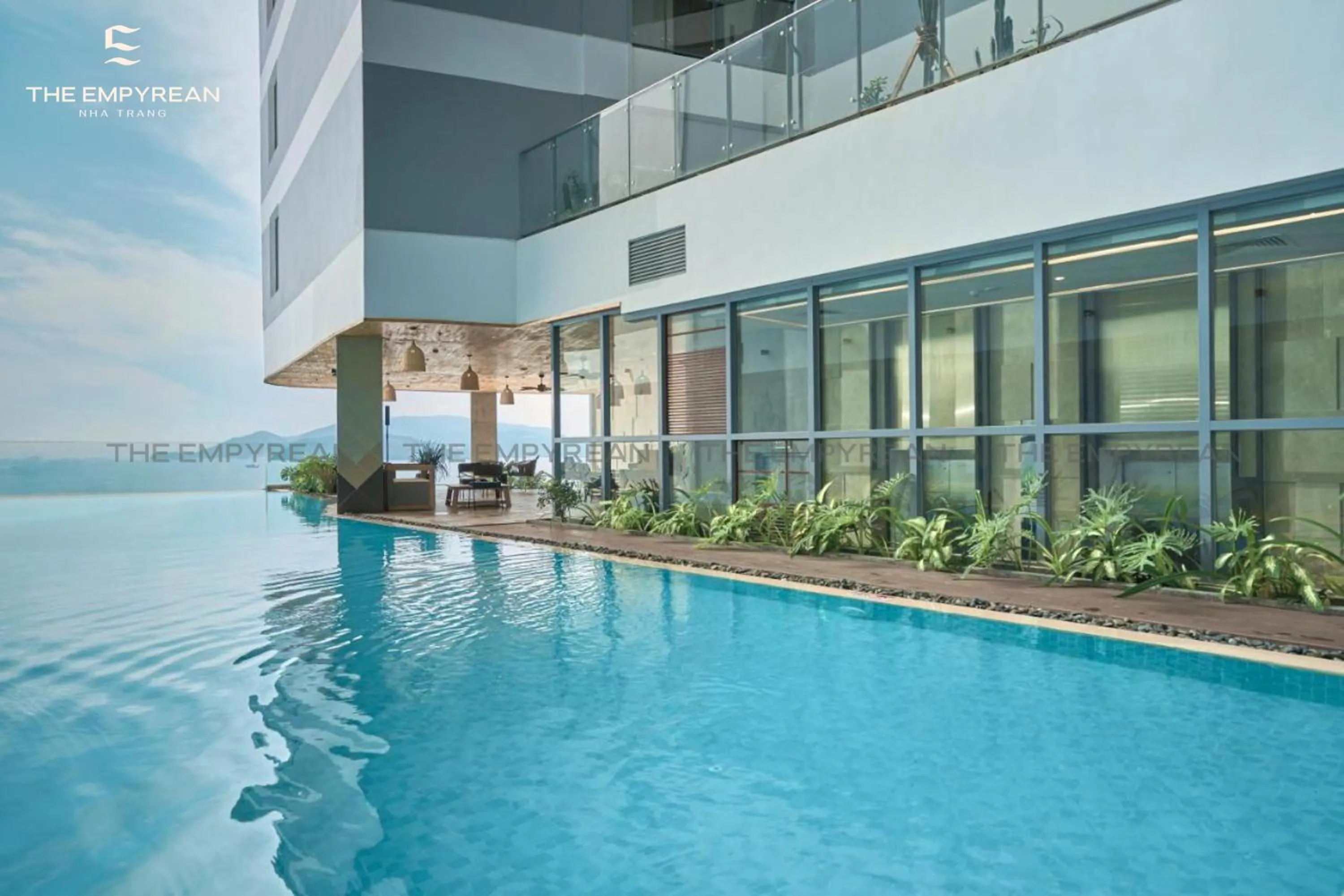 Pool view in The Empyrean Nha Trang