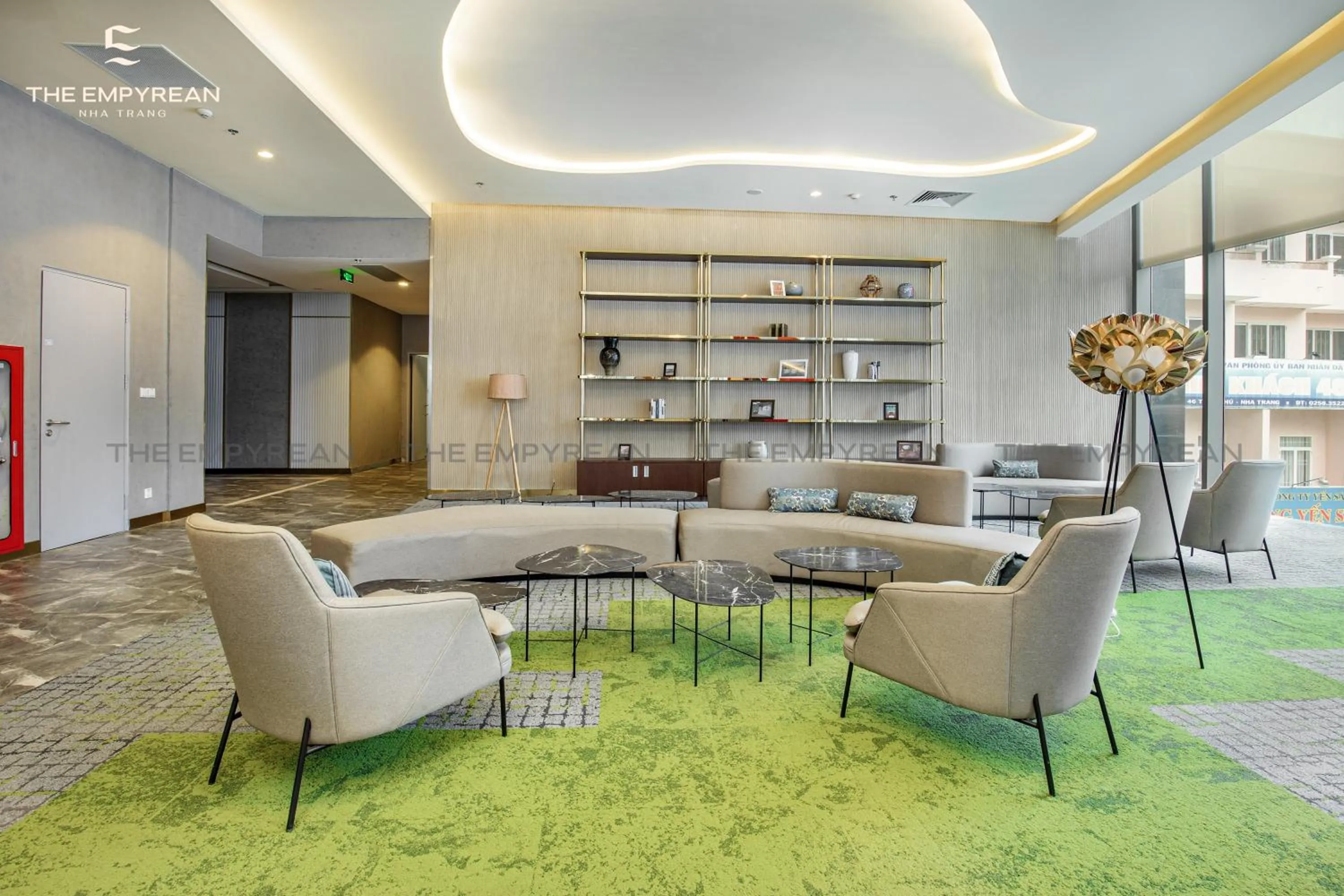 Lobby or reception in The Empyrean Nha Trang