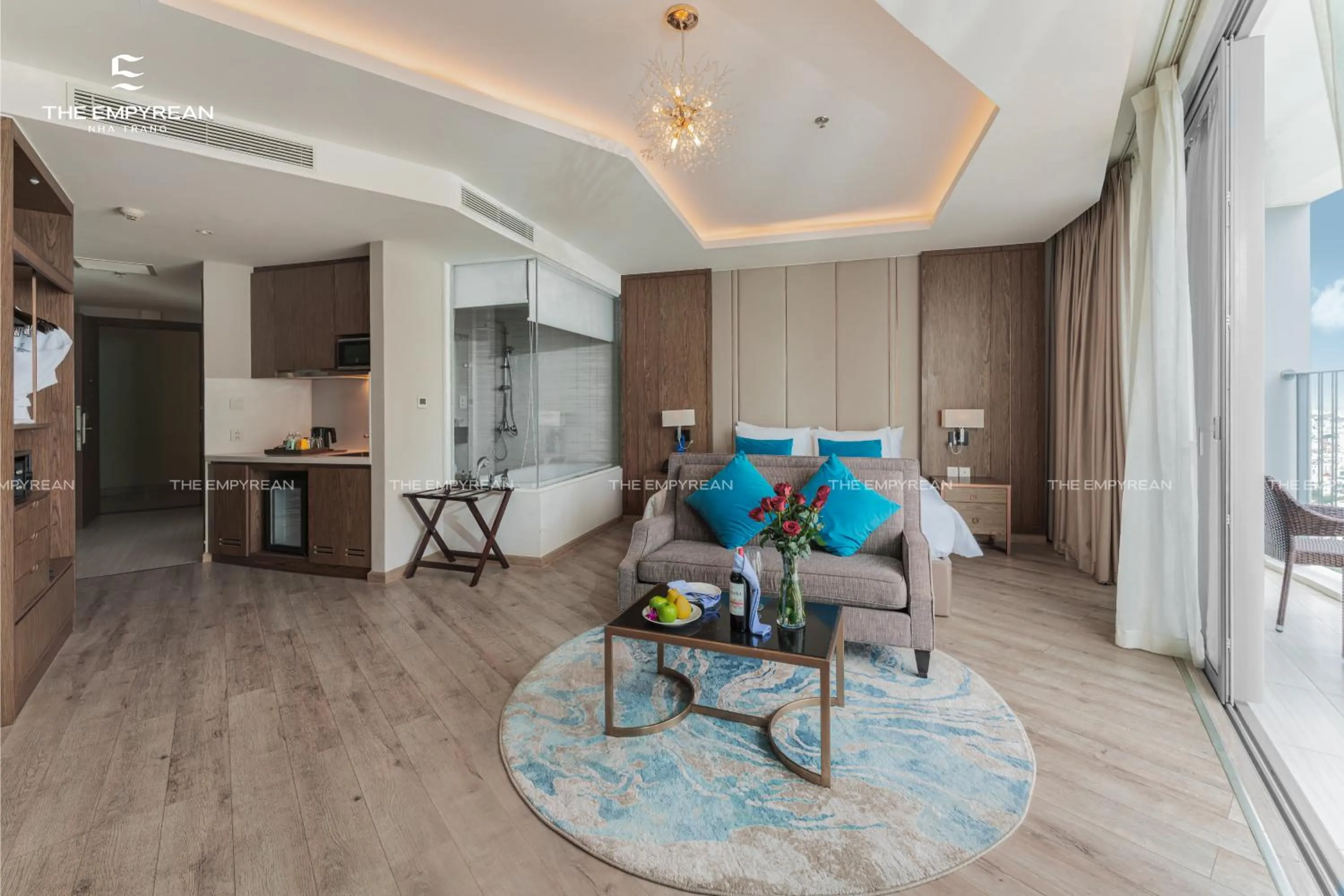 Seating area in The Empyrean Nha Trang