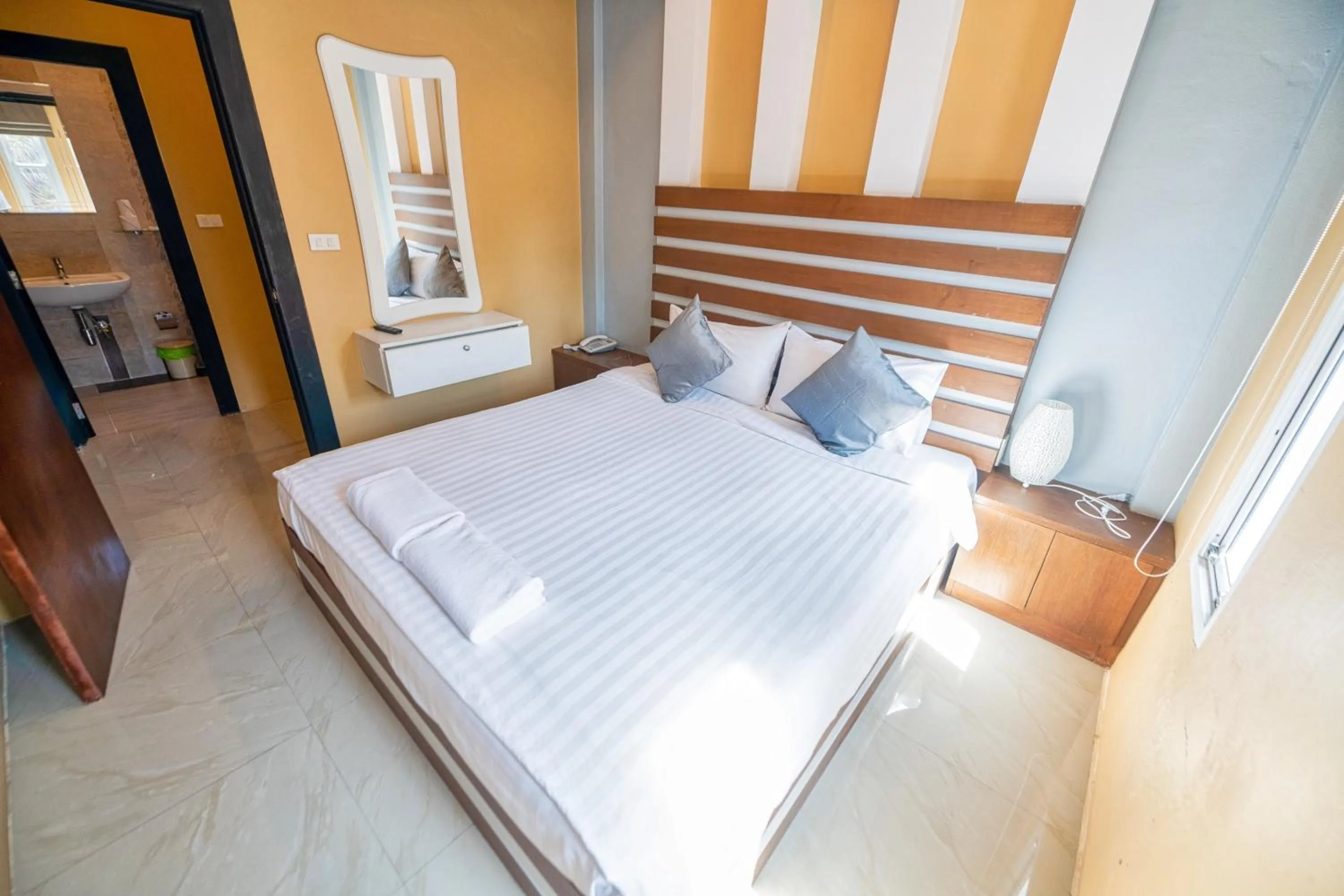 Bed in The Train Resort