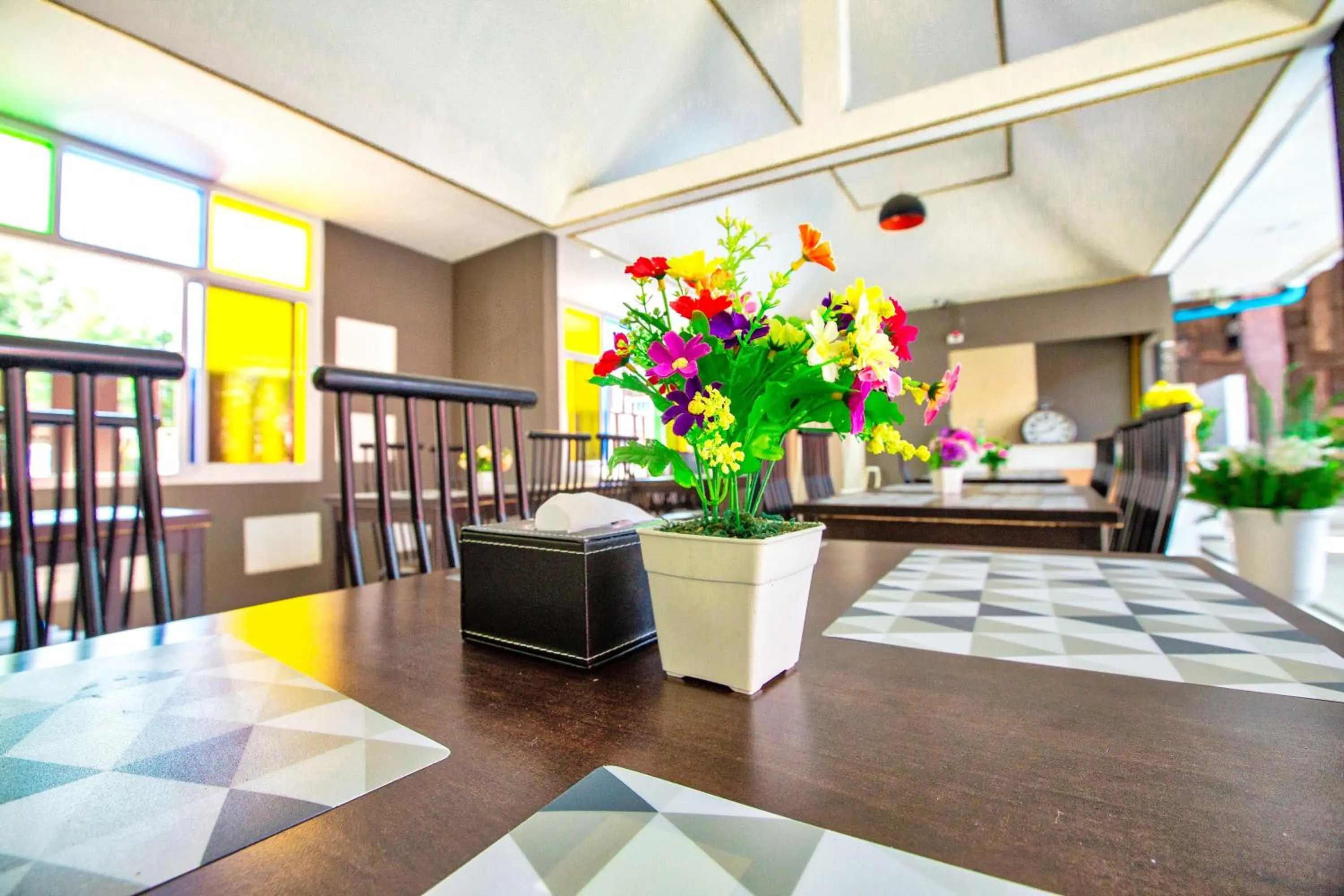 Lobby or reception in The Train Resort