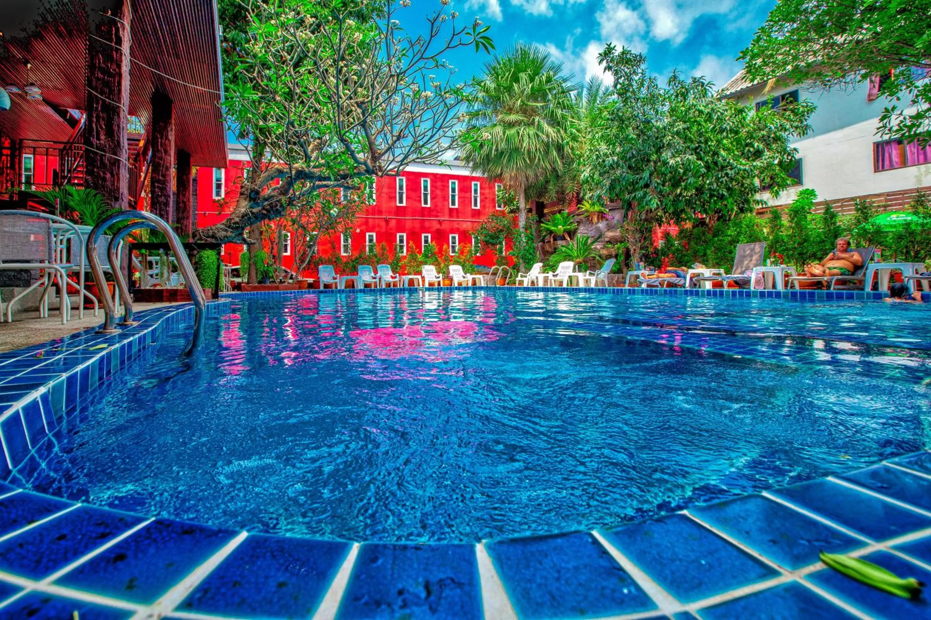Swimming pool in The Train Resort