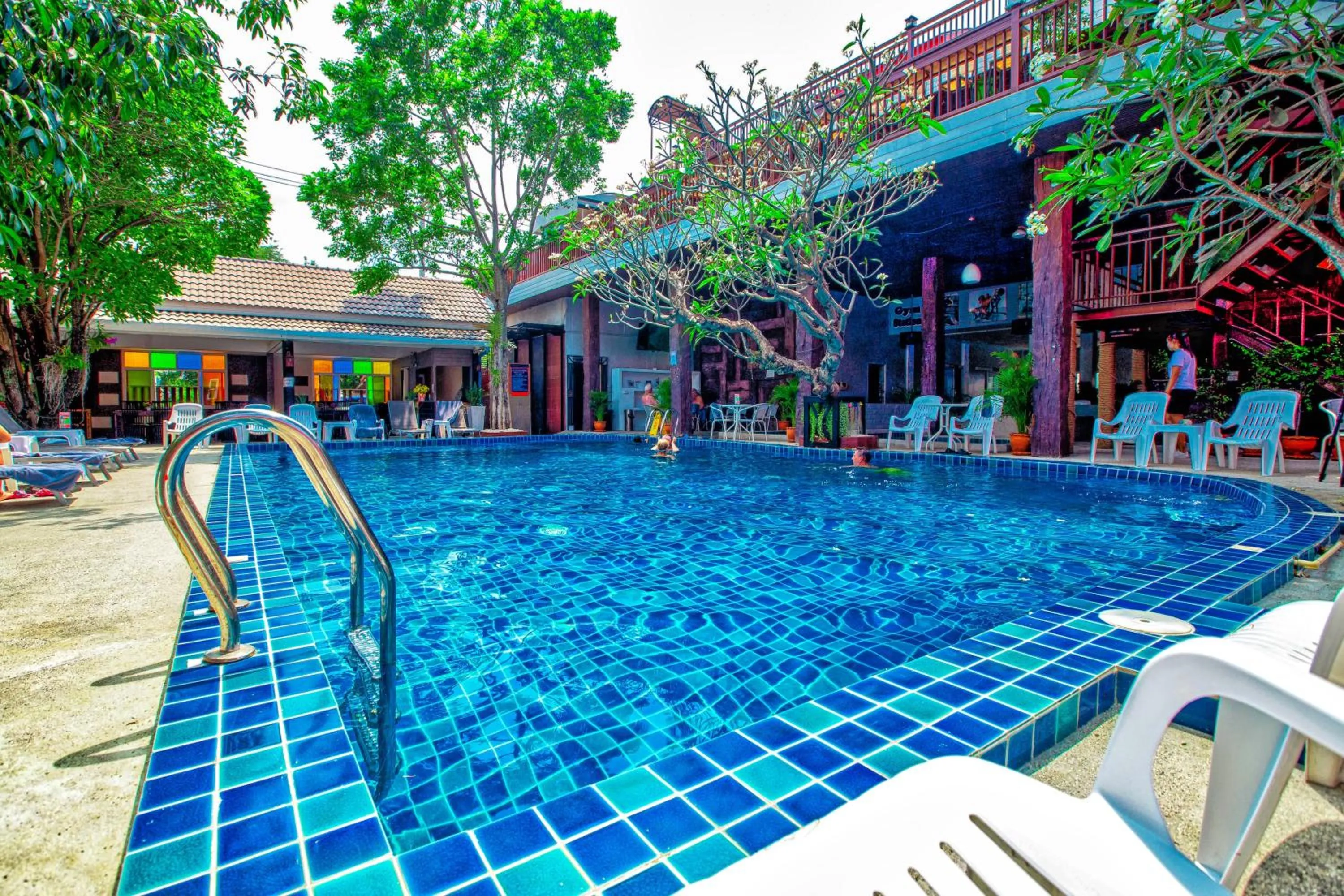 Swimming pool in The Train Resort