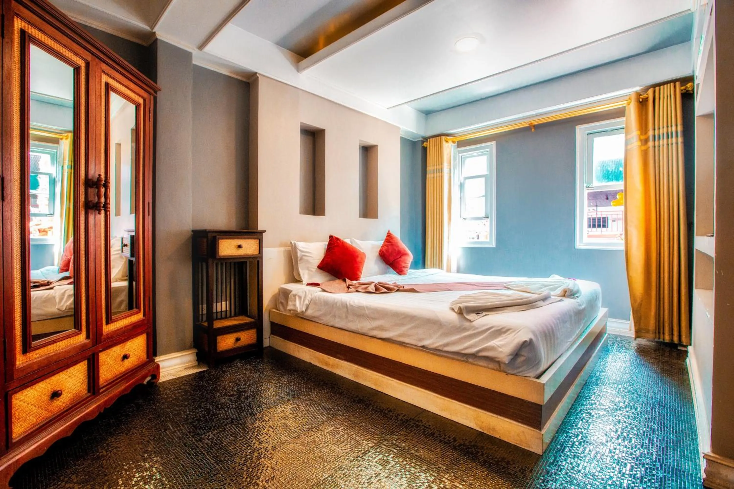 Bed in The Train Resort