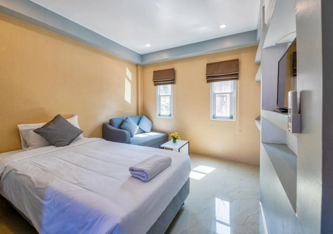 Bed in The Train Resort