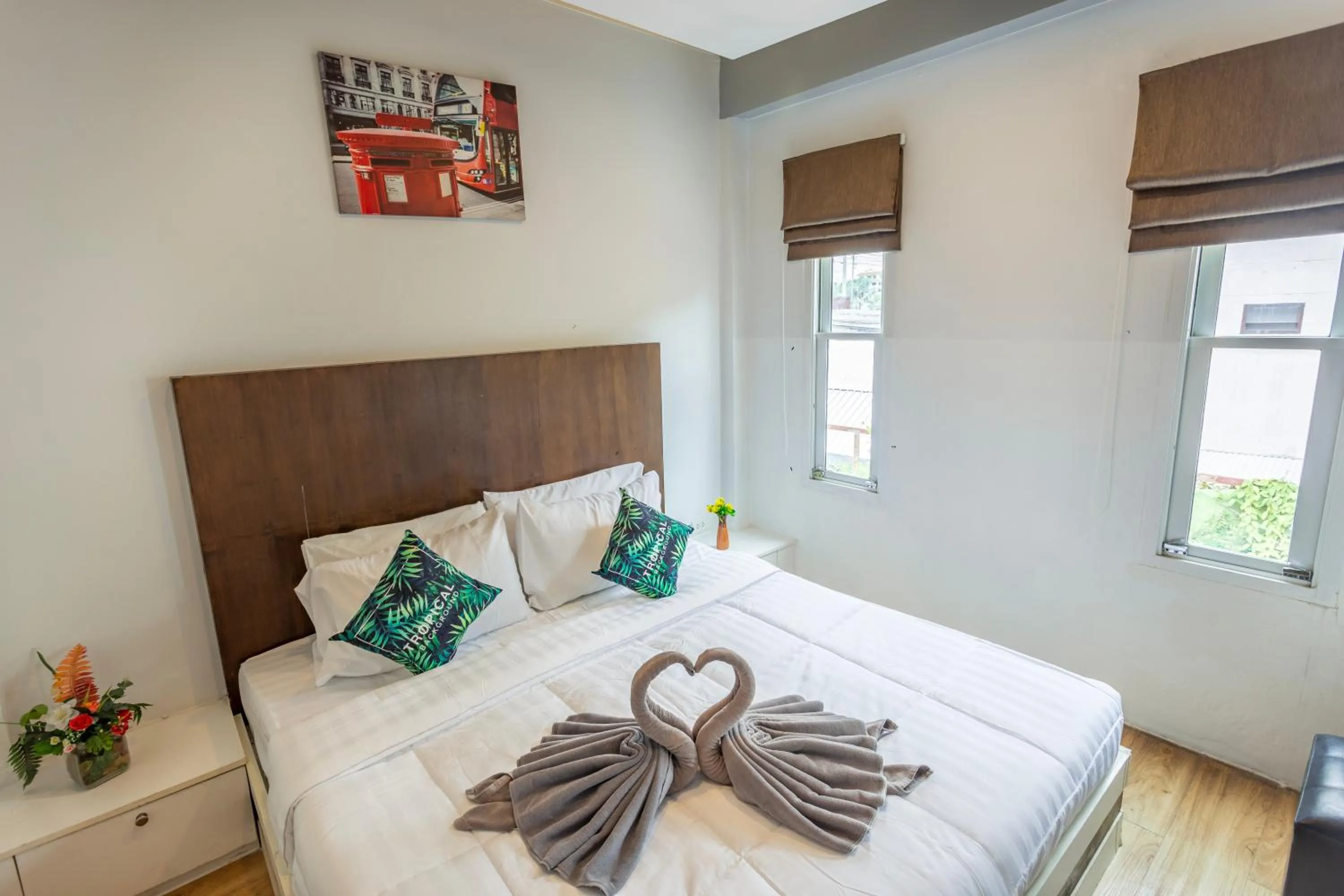 Bed in The Train Resort