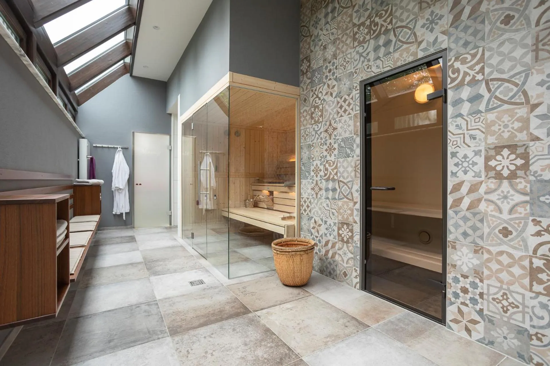 Sauna in Hotel im Auerbachtal