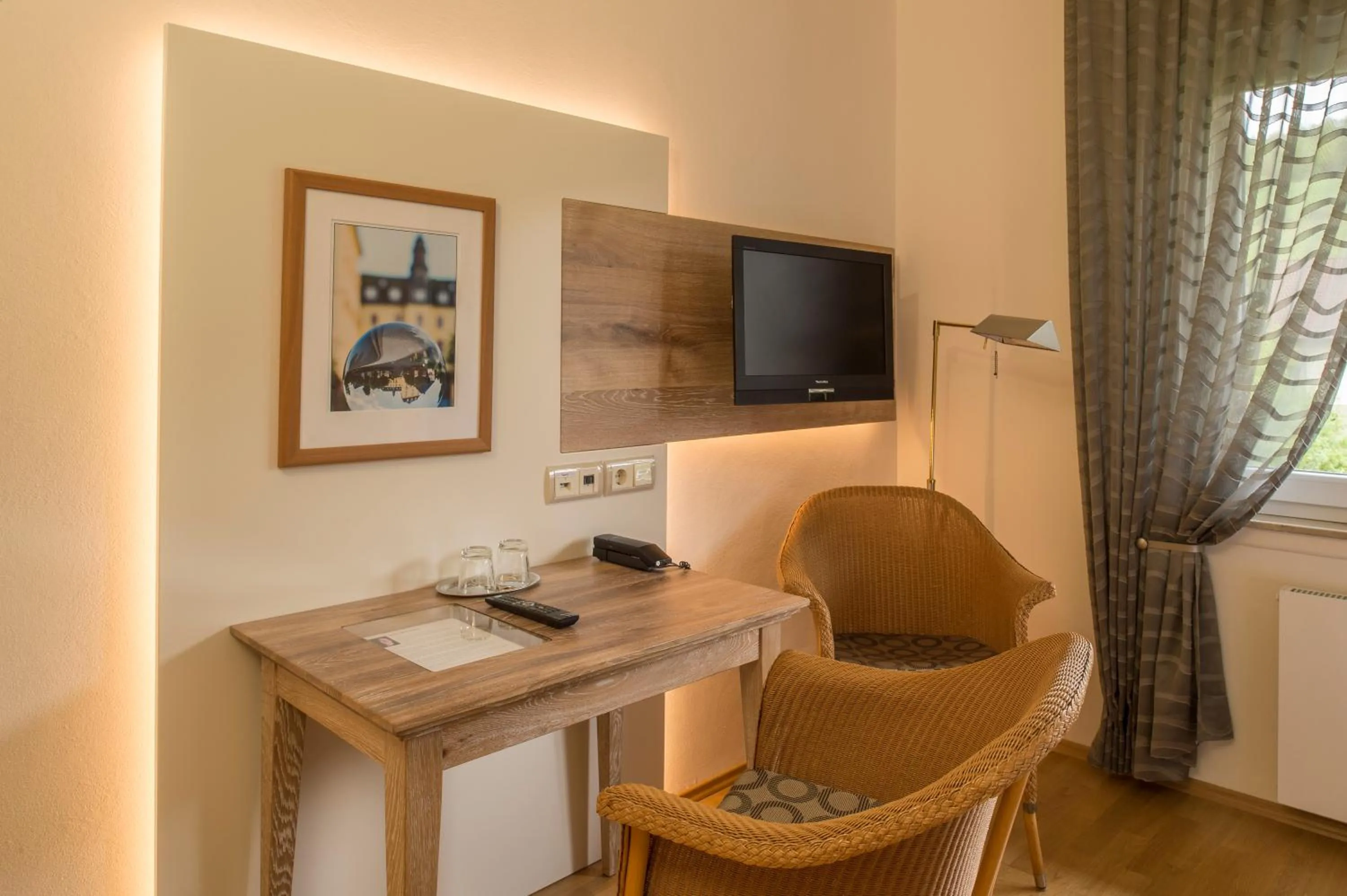 TV and multimedia in Hotel im Auerbachtal