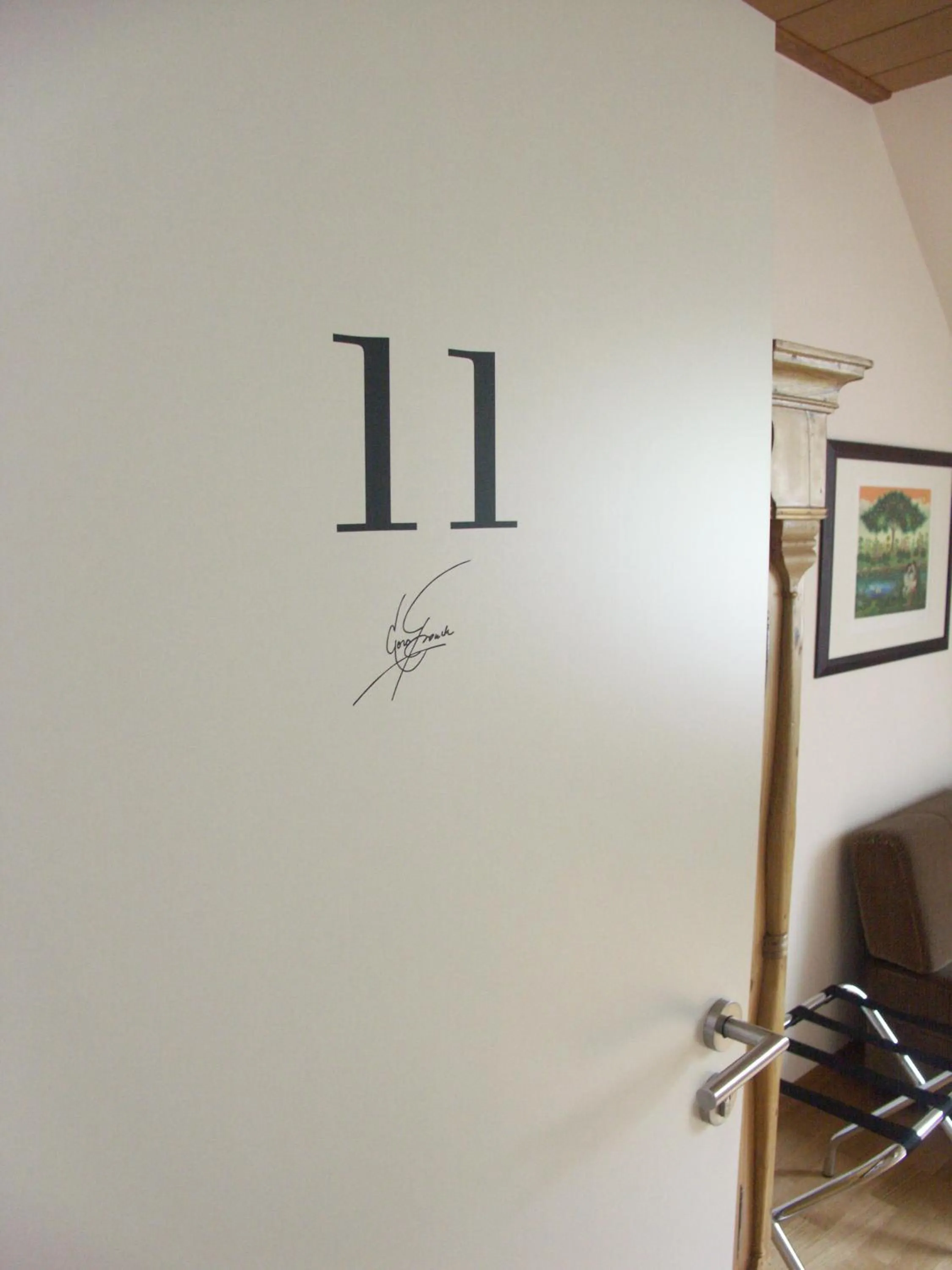 Decorative detail in Hotel im Auerbachtal