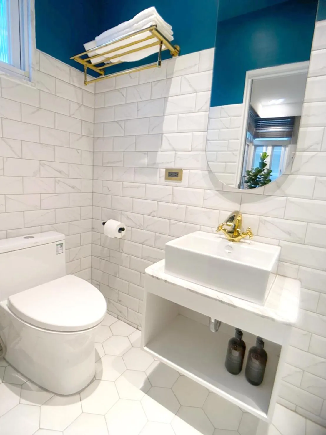 Toilet in Spring Guest House