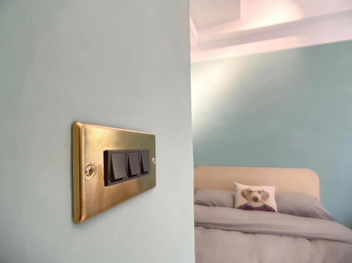 Bed in Spring Guest House