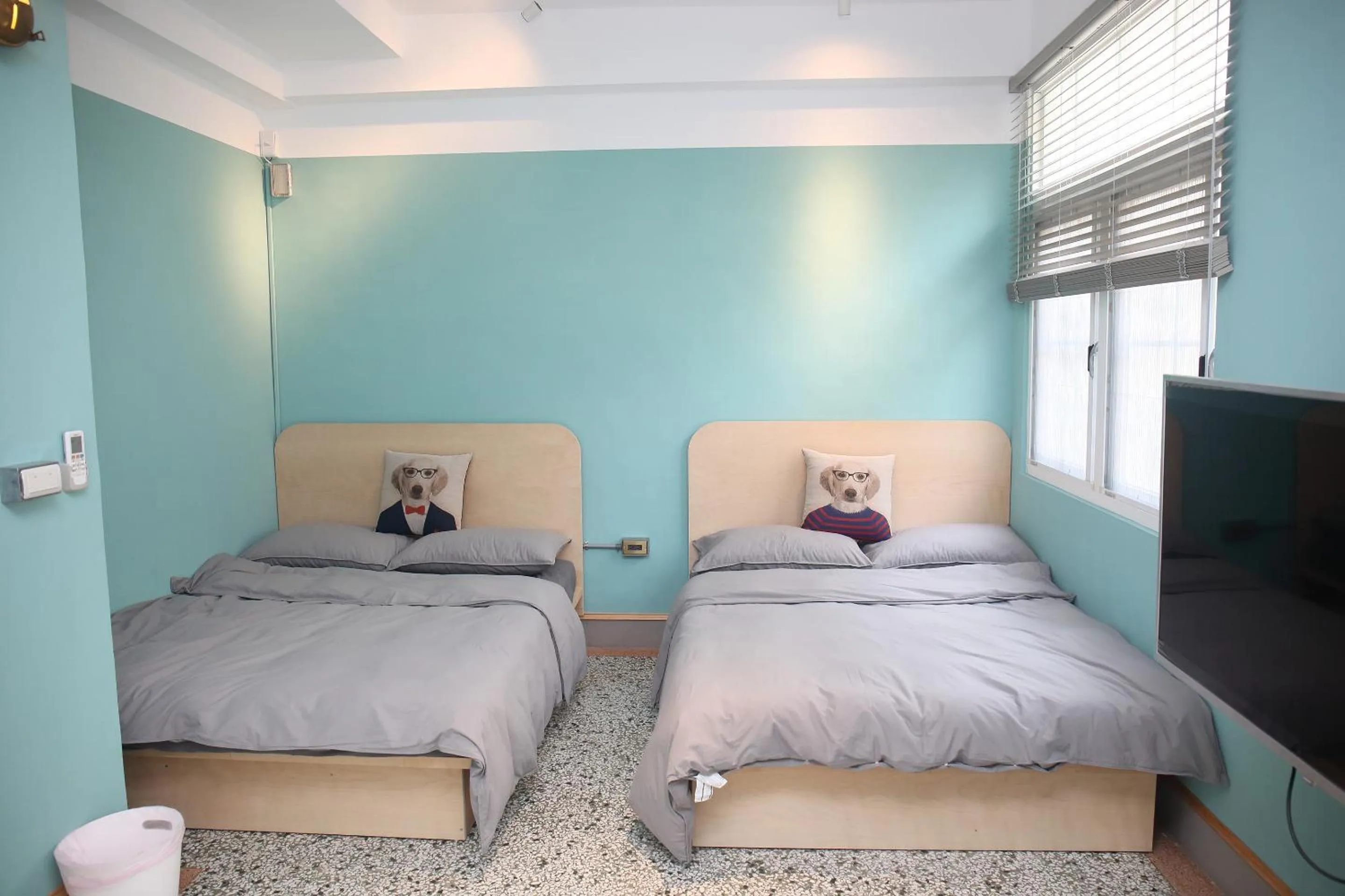 Bed in Spring Guest House