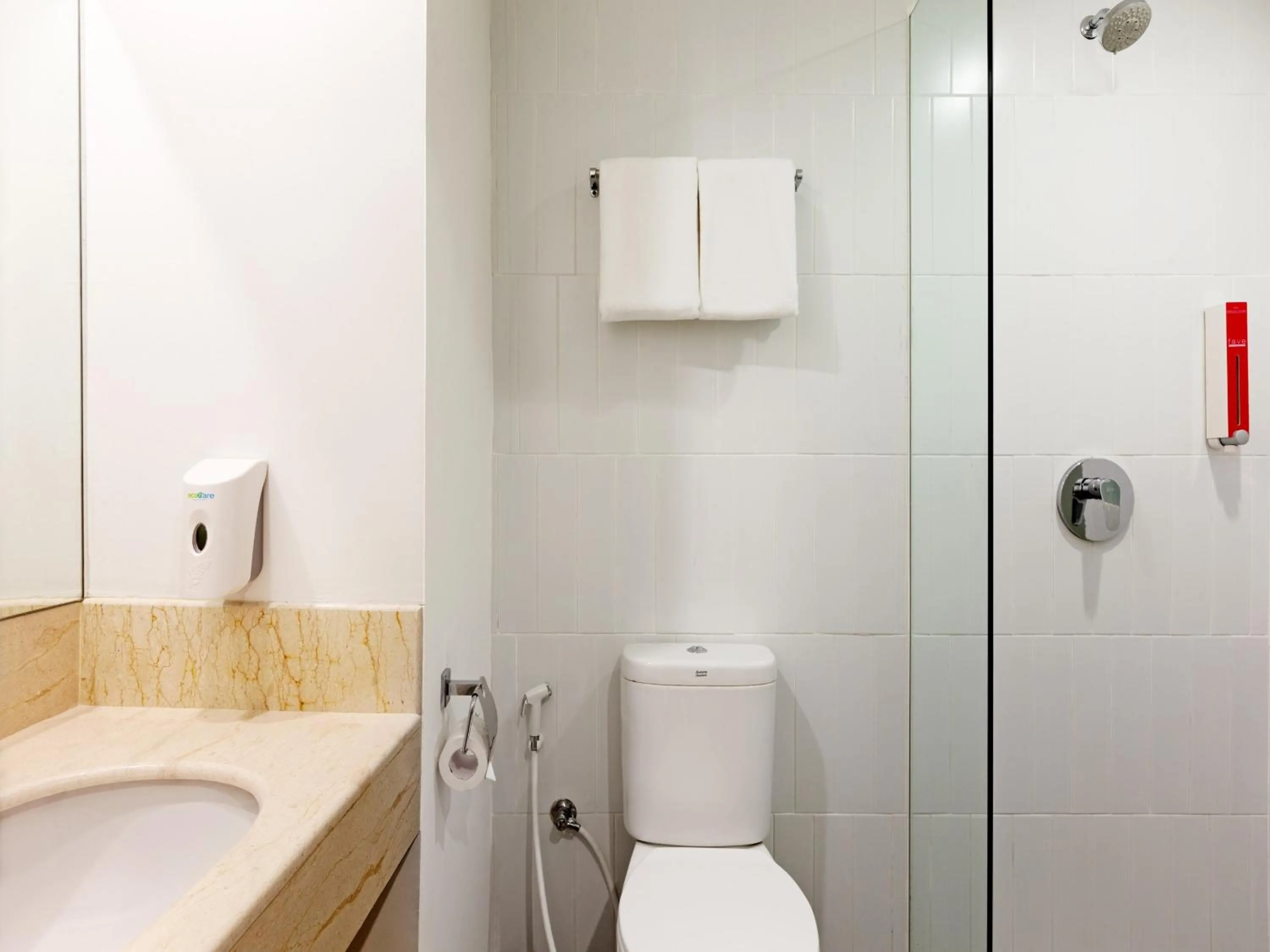 Bathroom in favehotel Karawang