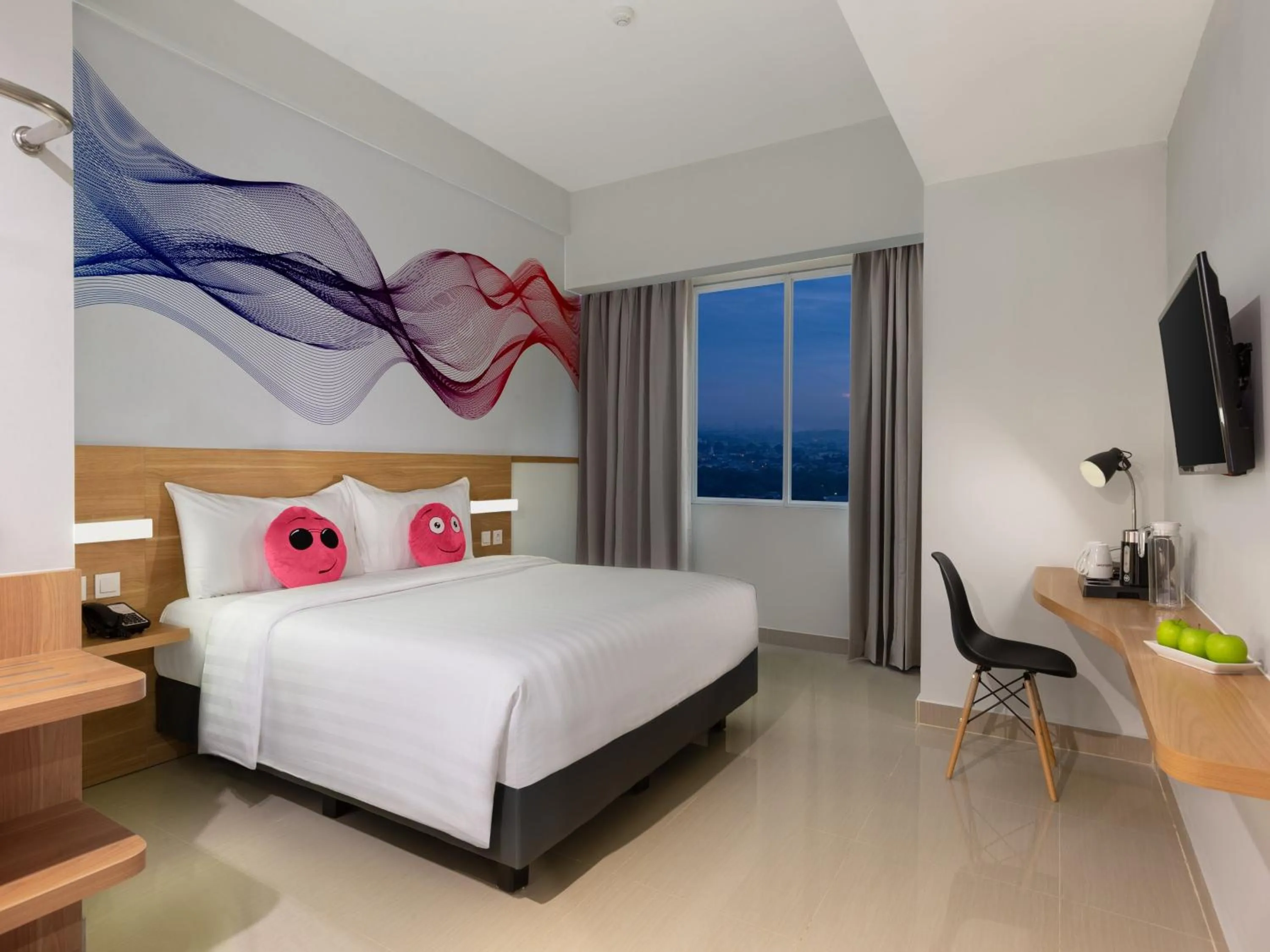 Photo of the whole room, Bed in favehotel Karawang