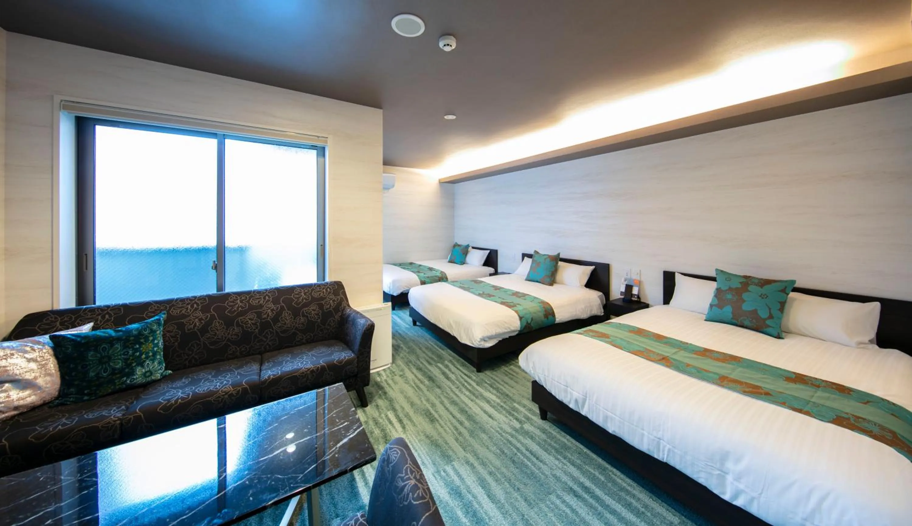 Photo of the whole room, Bed in GRAND BASE Takamatsu