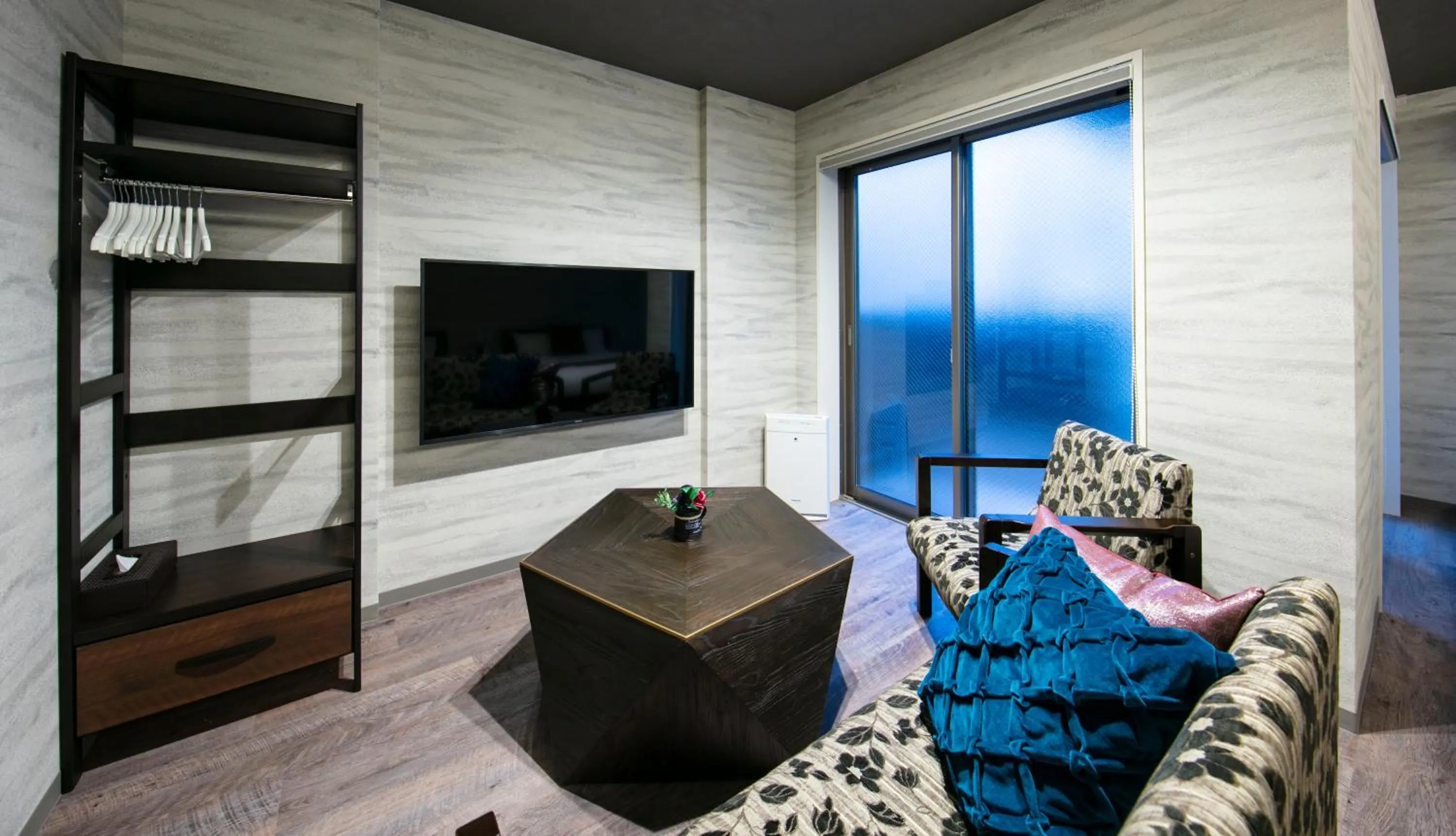 Living room in GRAND BASE Takamatsu