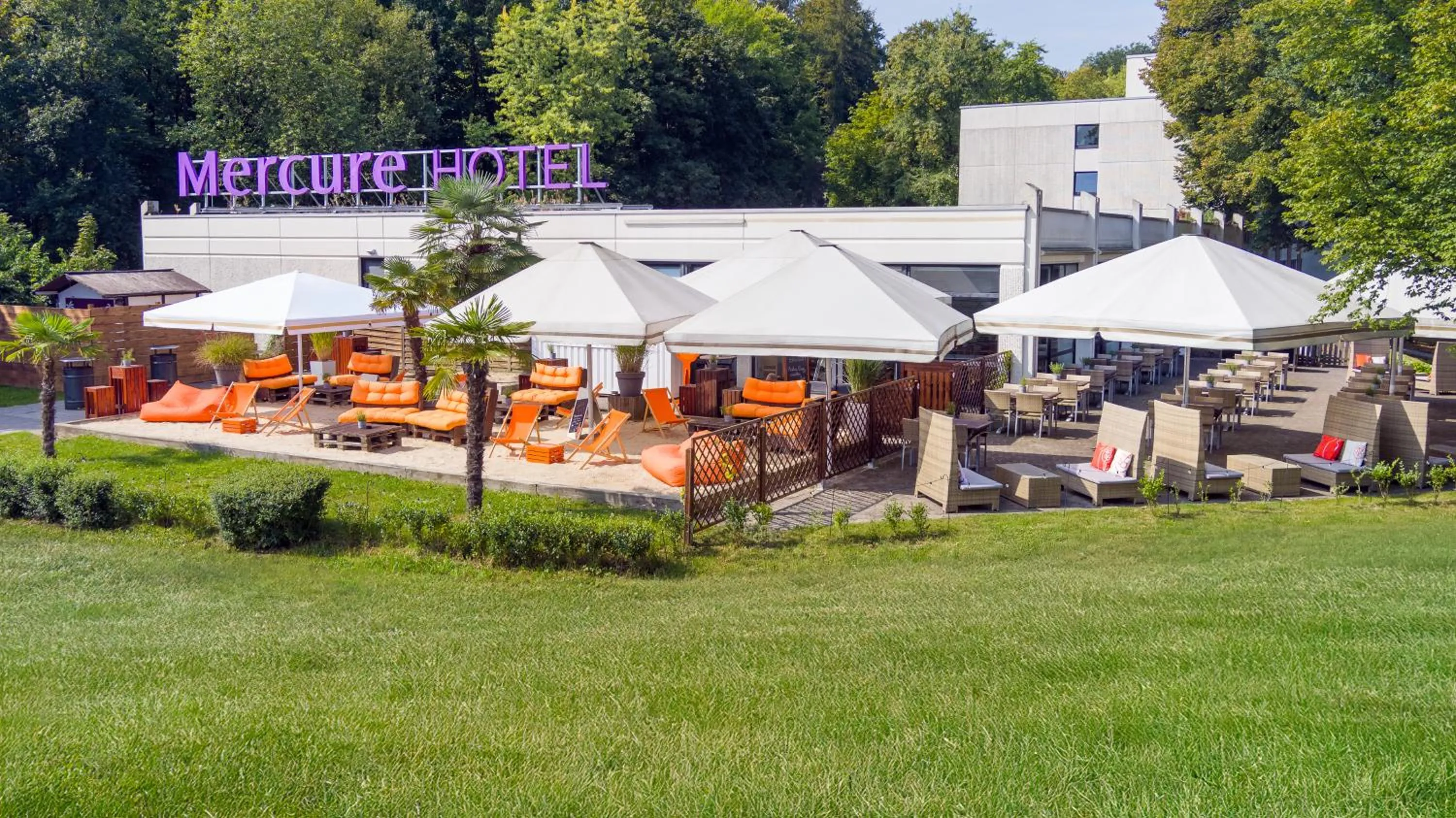 Balcony/Terrace in Mercure Hotel Bielefeld Johannisberg