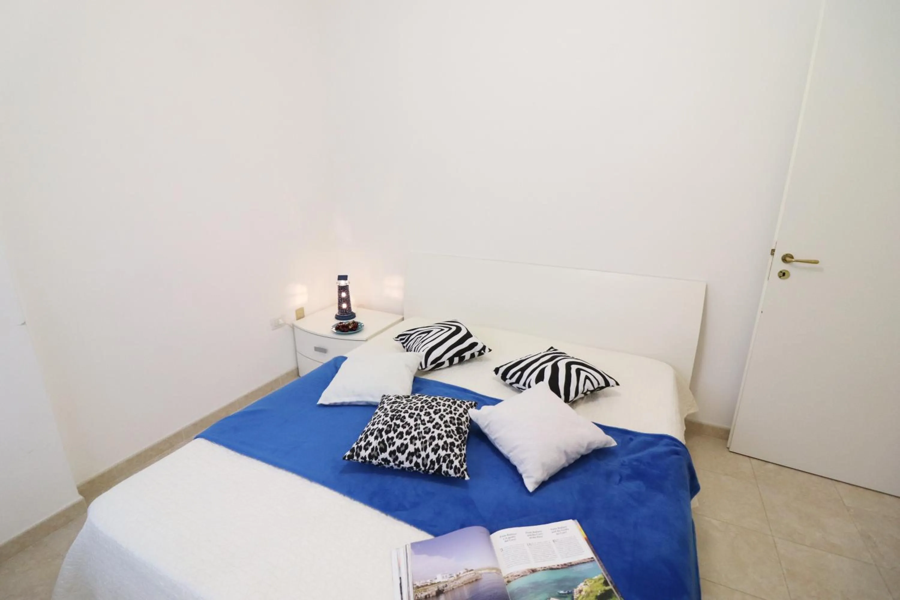 Bedroom, Bed in Holiday home angel in Otranto, apartment with 4 beds, with sea view.