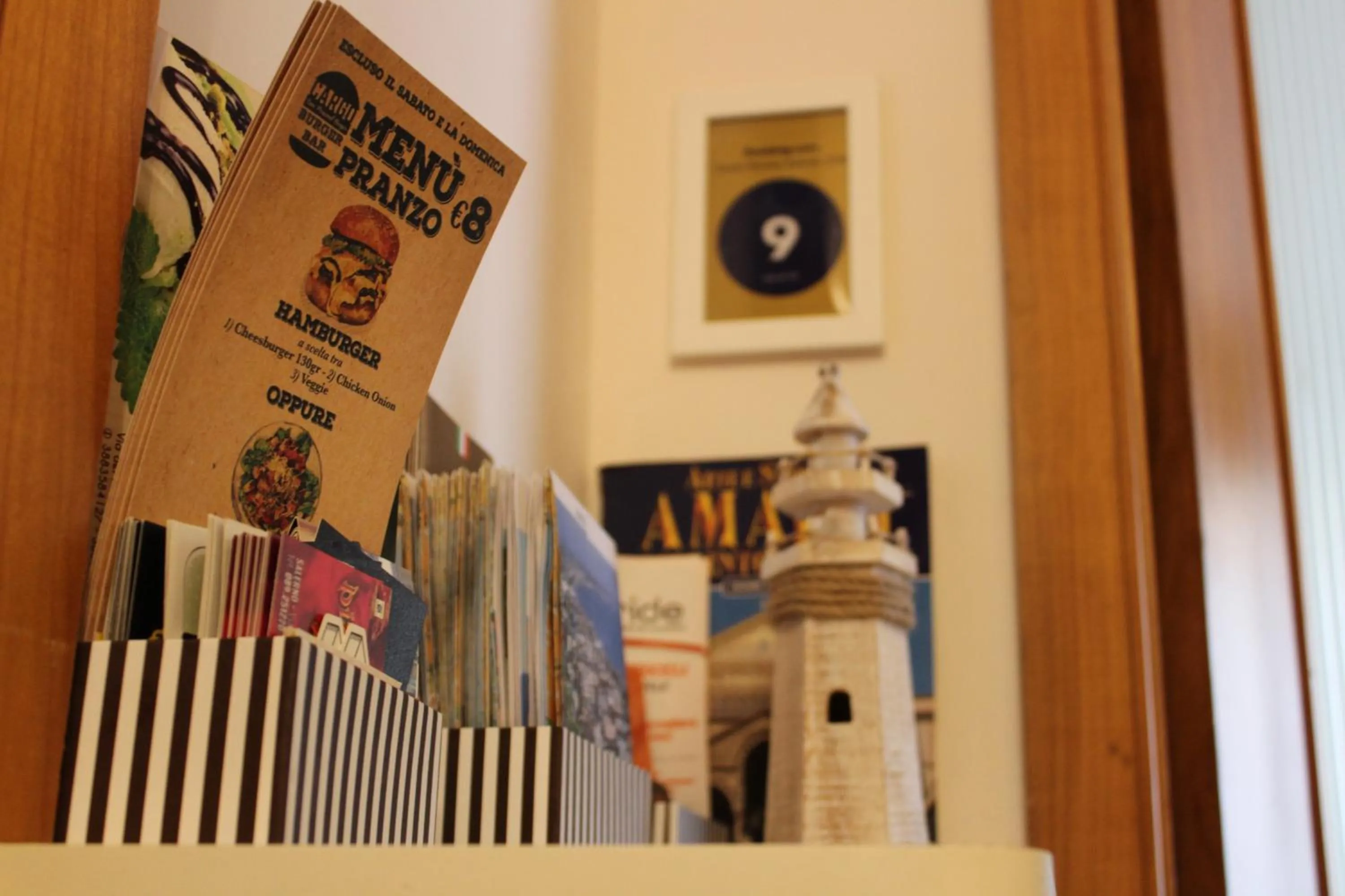 Seating area in B&B il Faro