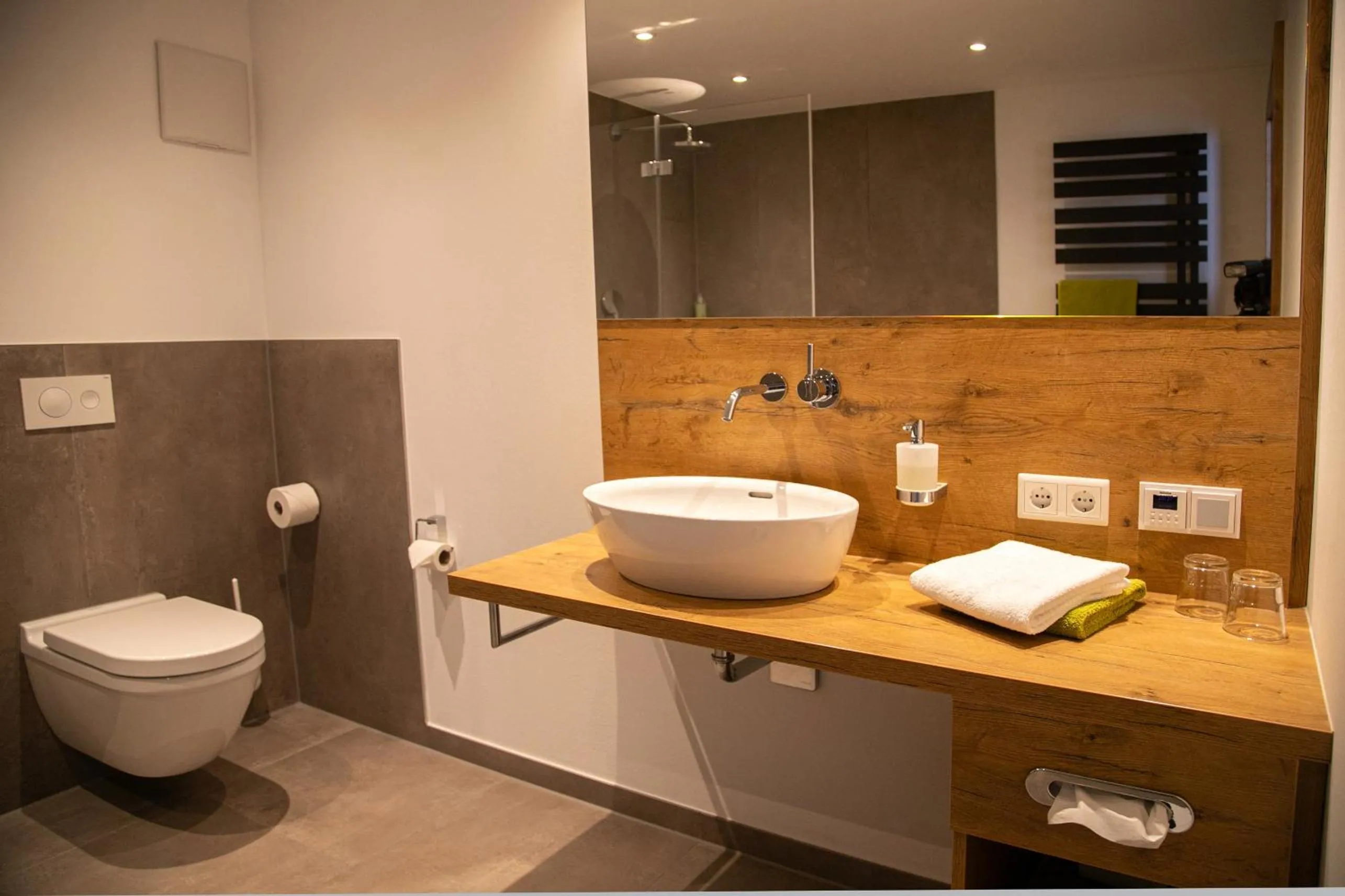 Toilet in Landhotel Halbfas-Alterauge