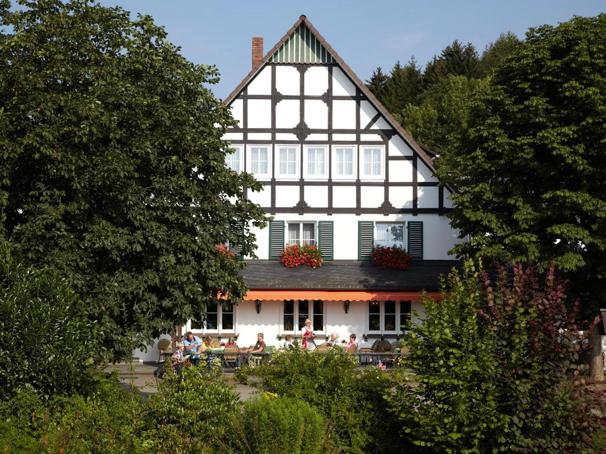 Property building in Landhotel Halbfas-Alterauge