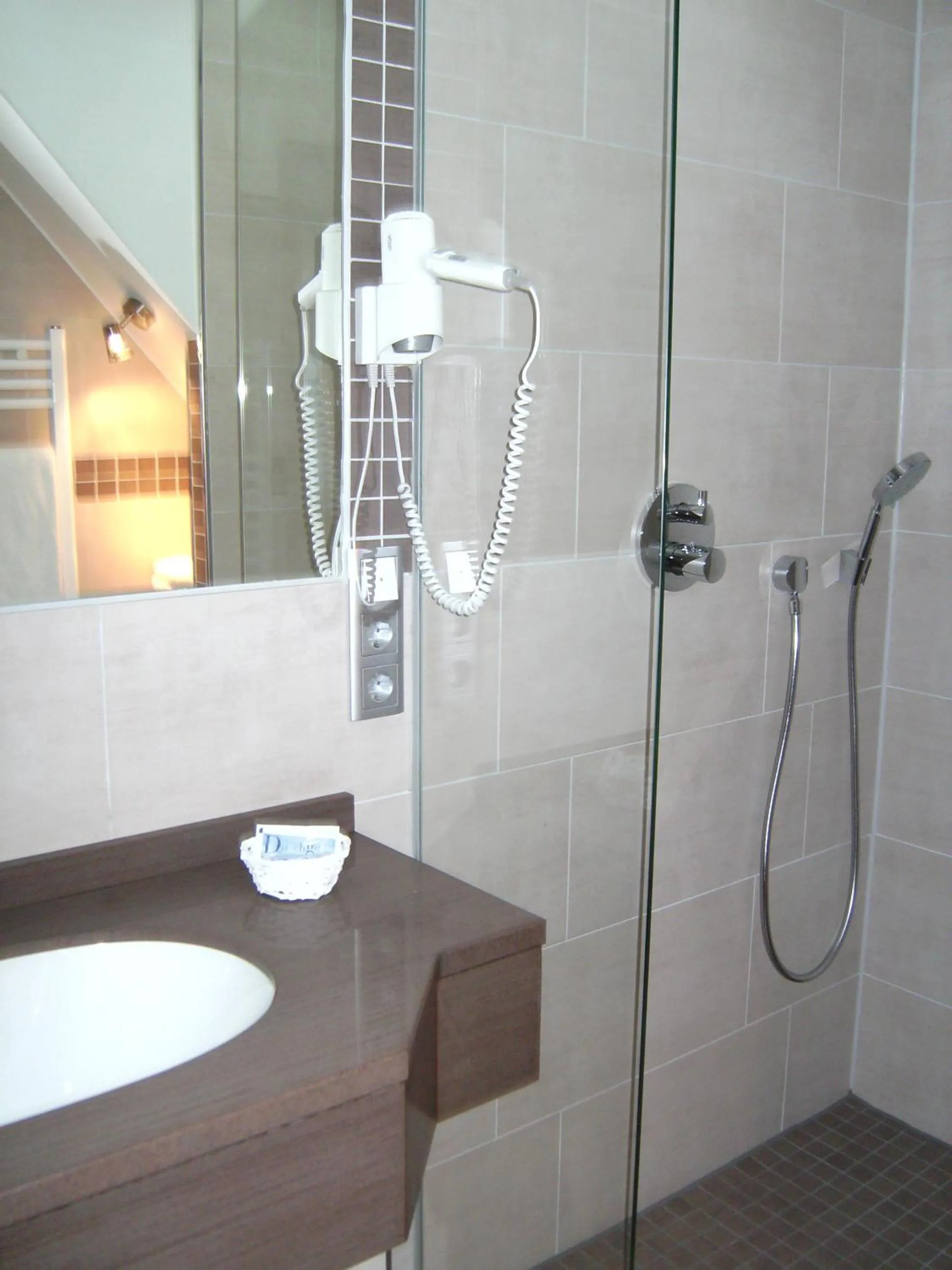 Shower in Landhotel Halbfas-Alterauge