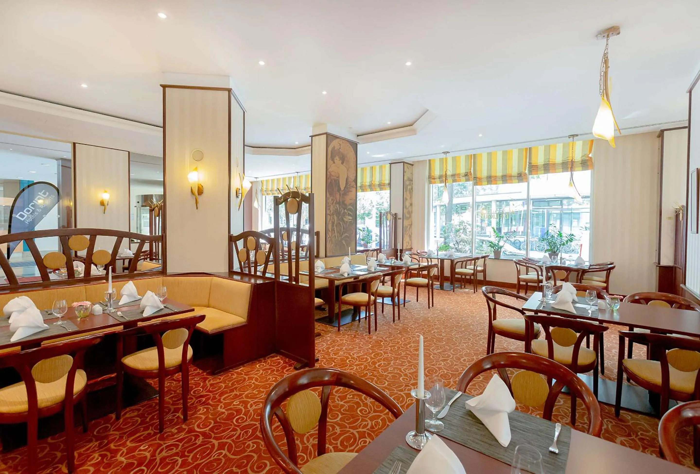 Restaurant/places to eat in Dorint Hotel Leipzig