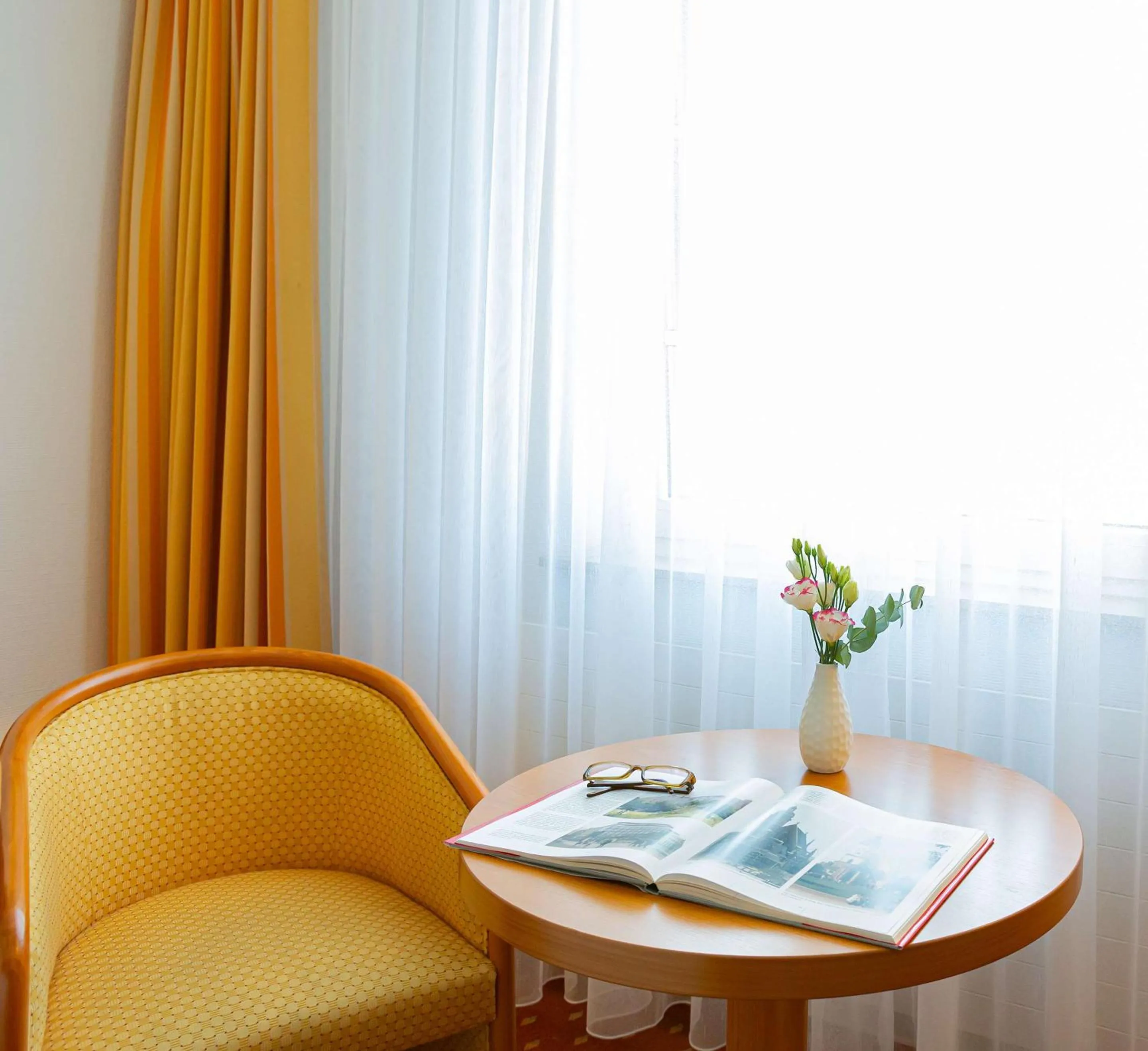 Bedroom in Dorint Hotel Leipzig