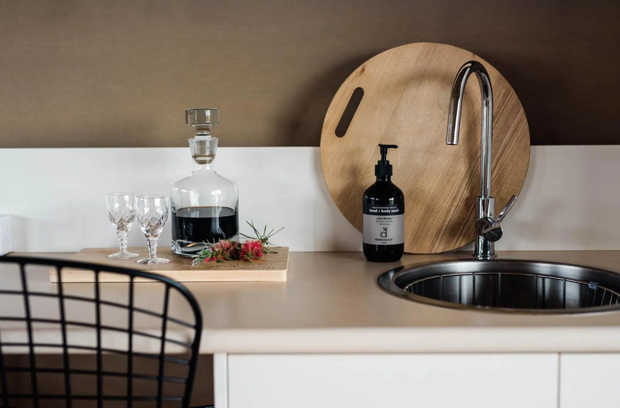Kitchen or kitchenette in Mitchell Grass Retreat