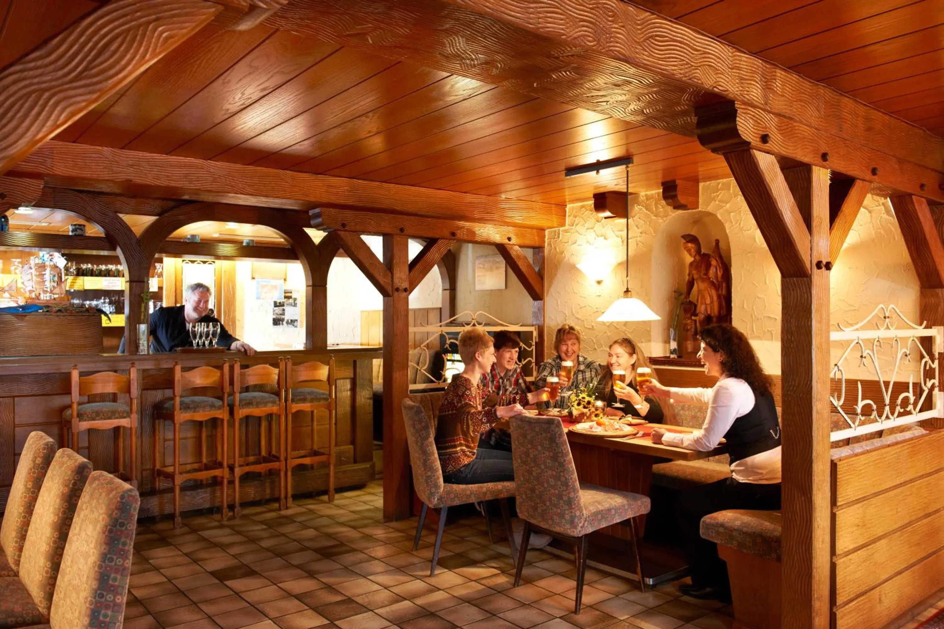 Lounge or bar in Hotel Restaurant Rückert