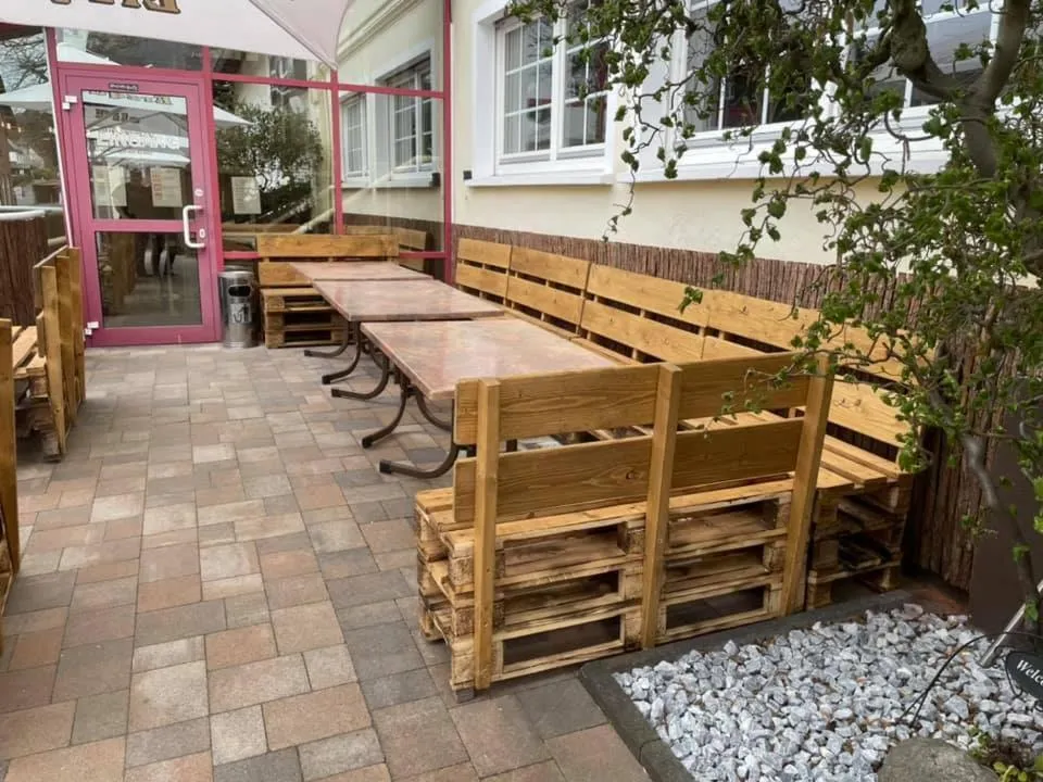 Balcony/Terrace in Hotel Restaurant Rückert