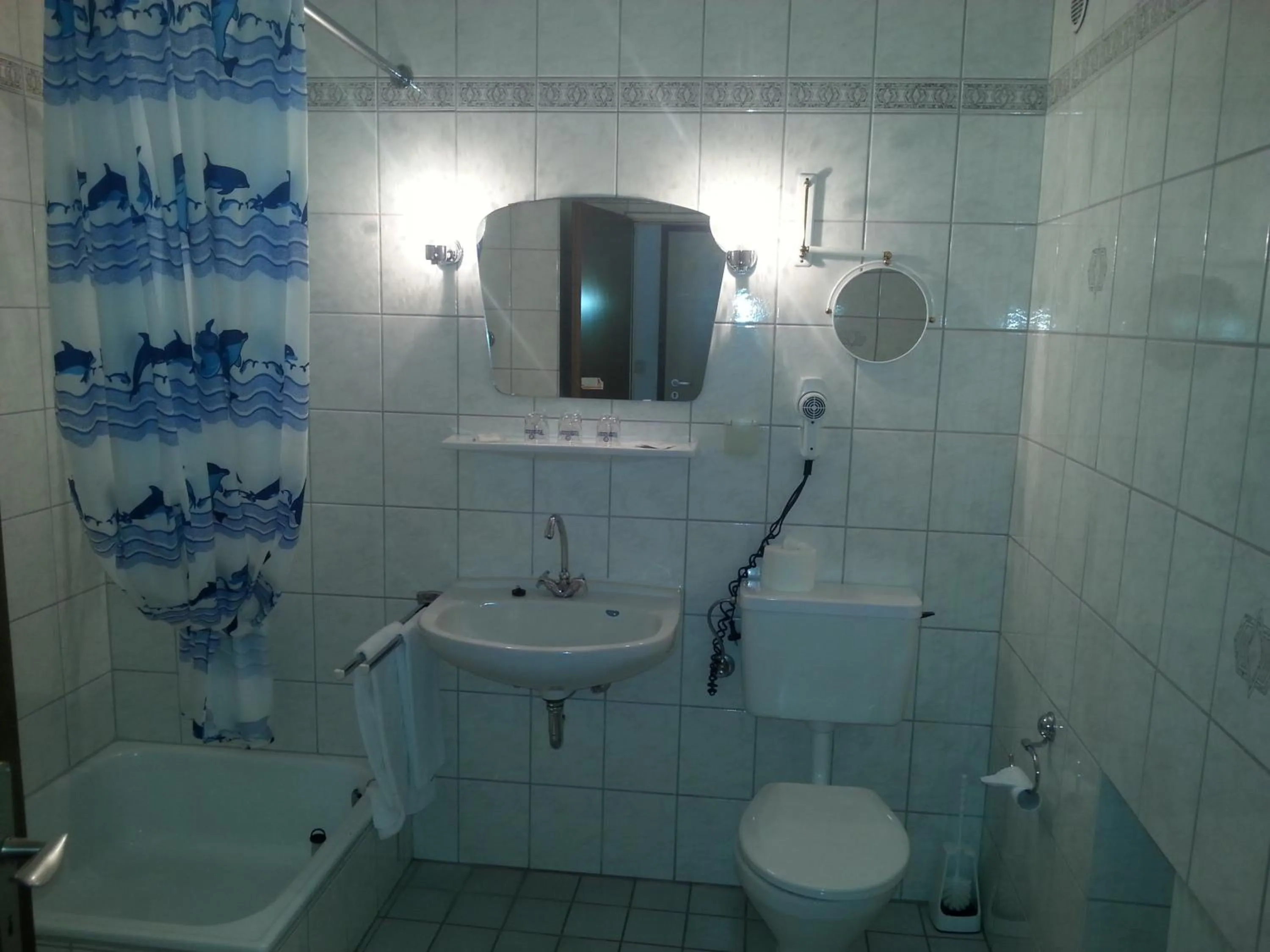 Bathroom in Hotel Restaurant Rückert