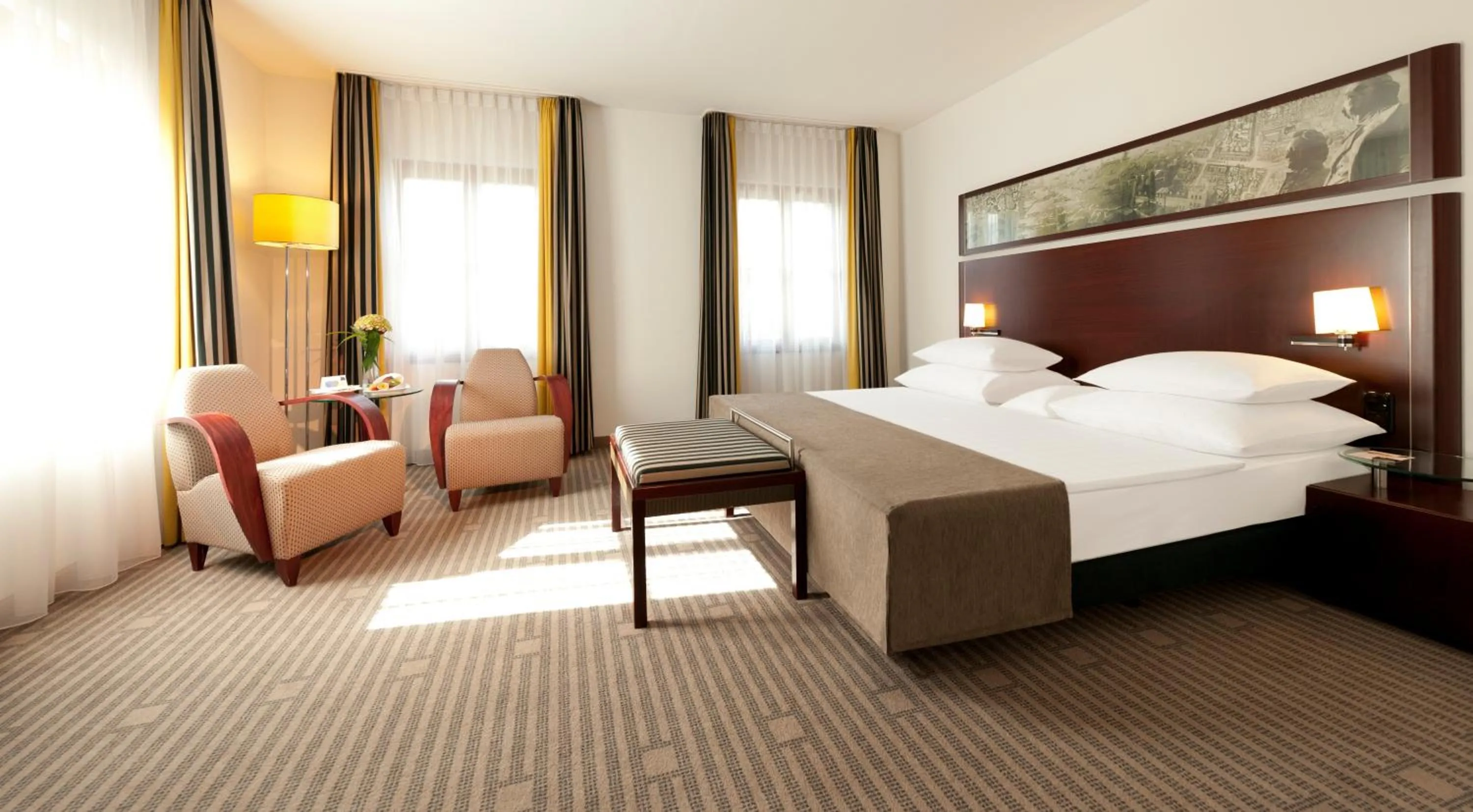 Bed in Dorint Am Goethepark Weimar