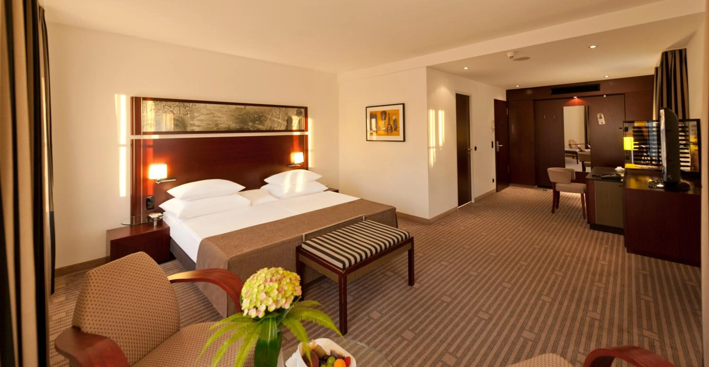 Bed in Dorint Am Goethepark Weimar