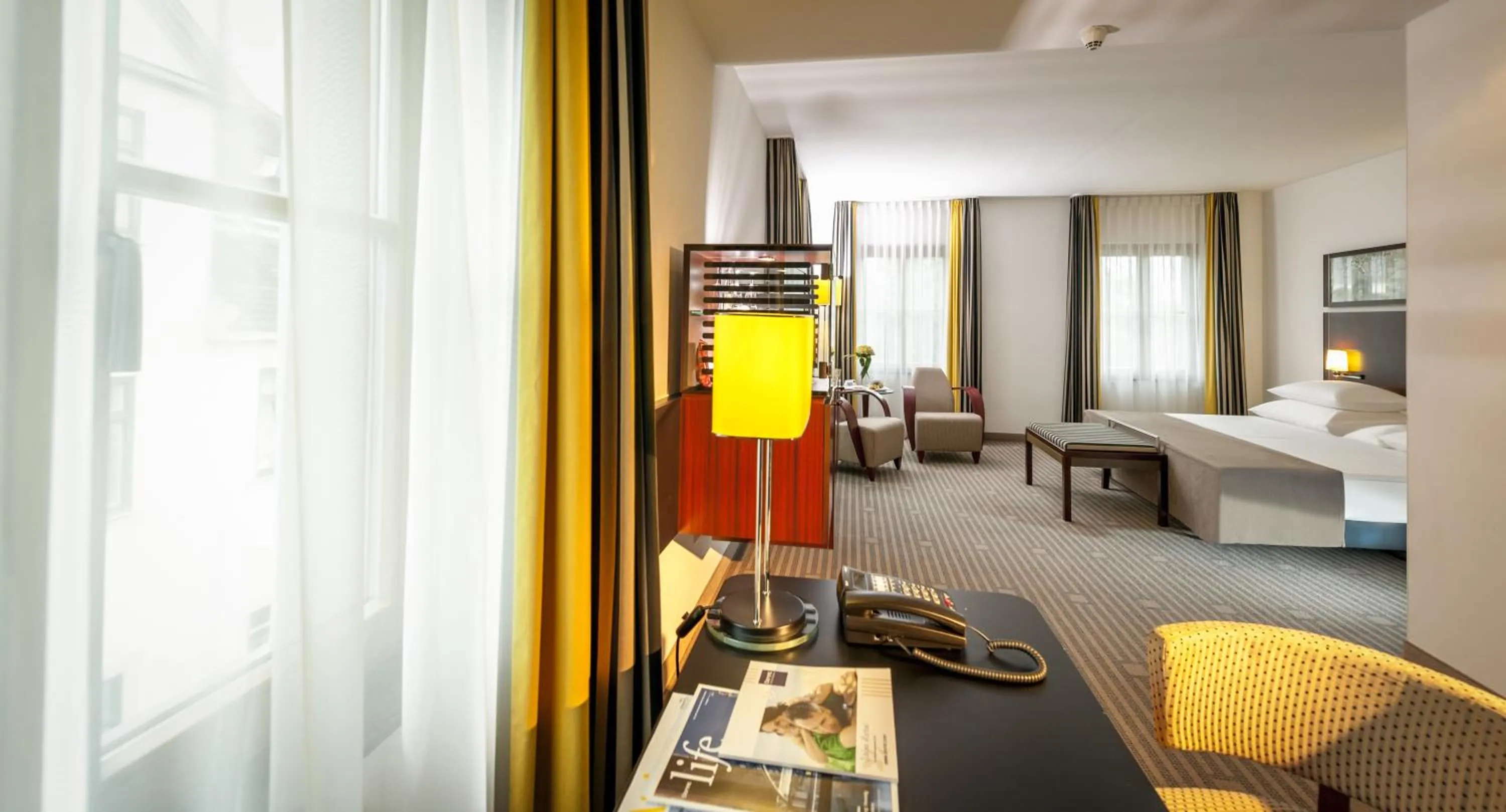 Bed in Dorint Am Goethepark Weimar