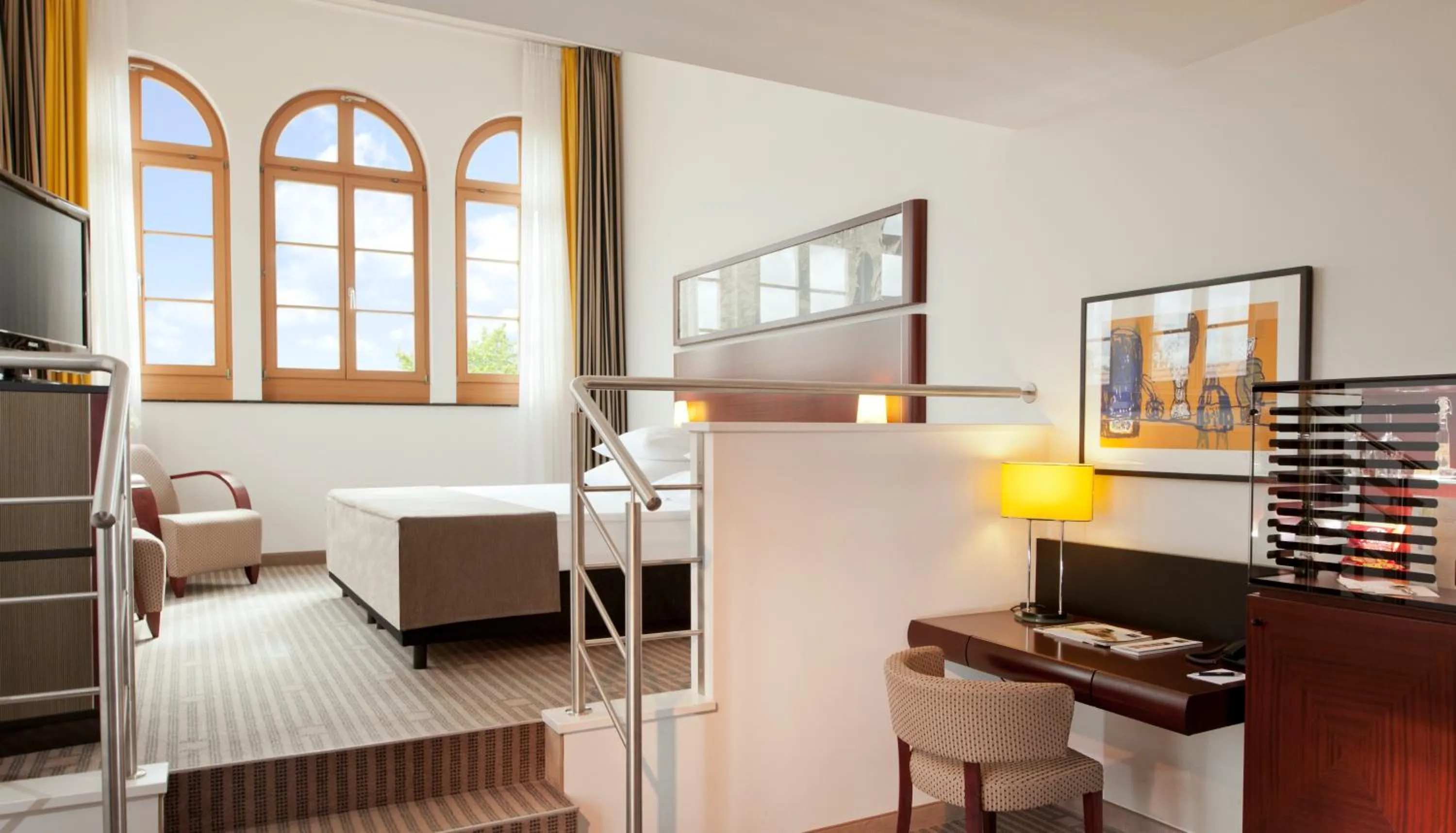 Bed in Dorint Am Goethepark Weimar