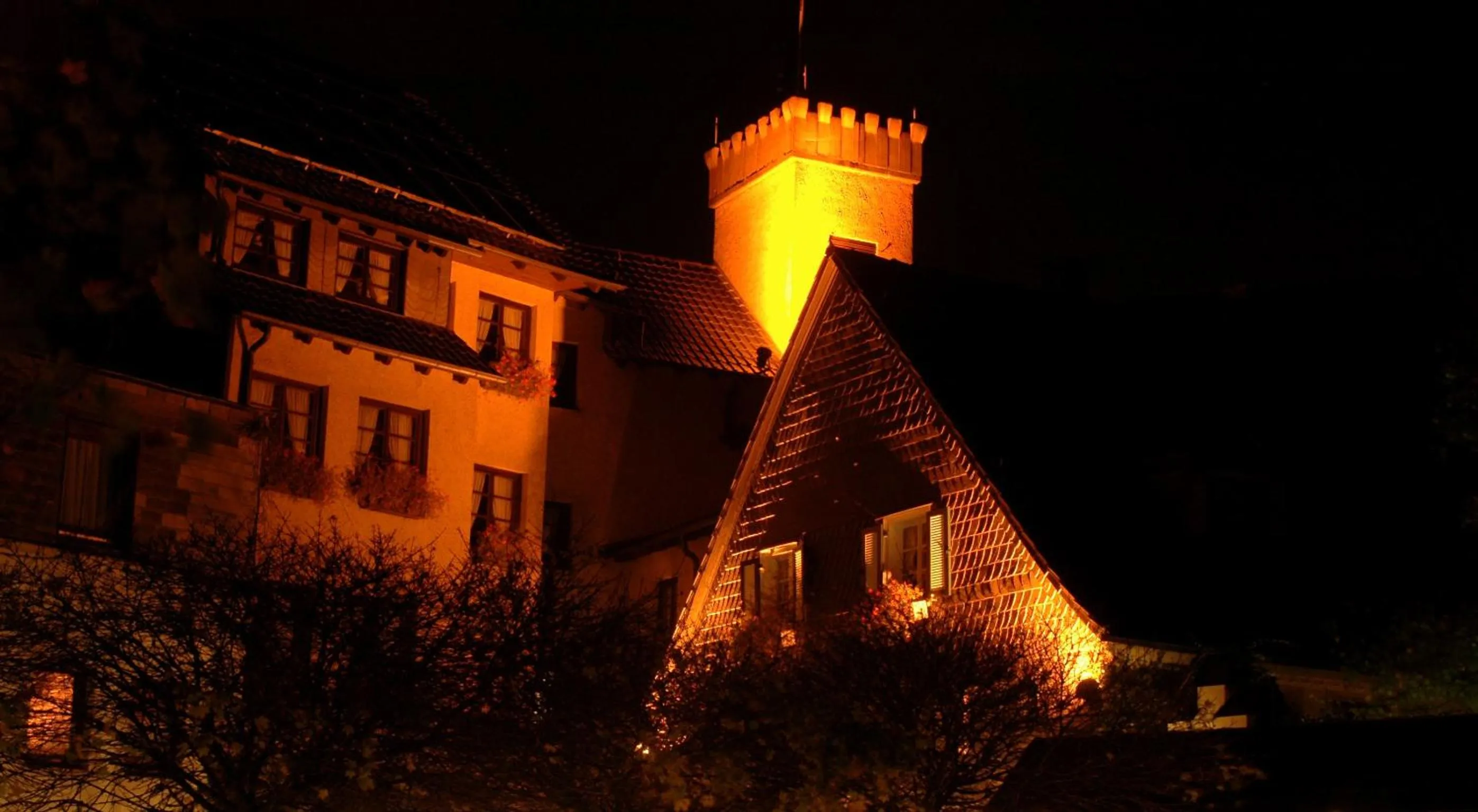 Night in Burghotel Volmarstein