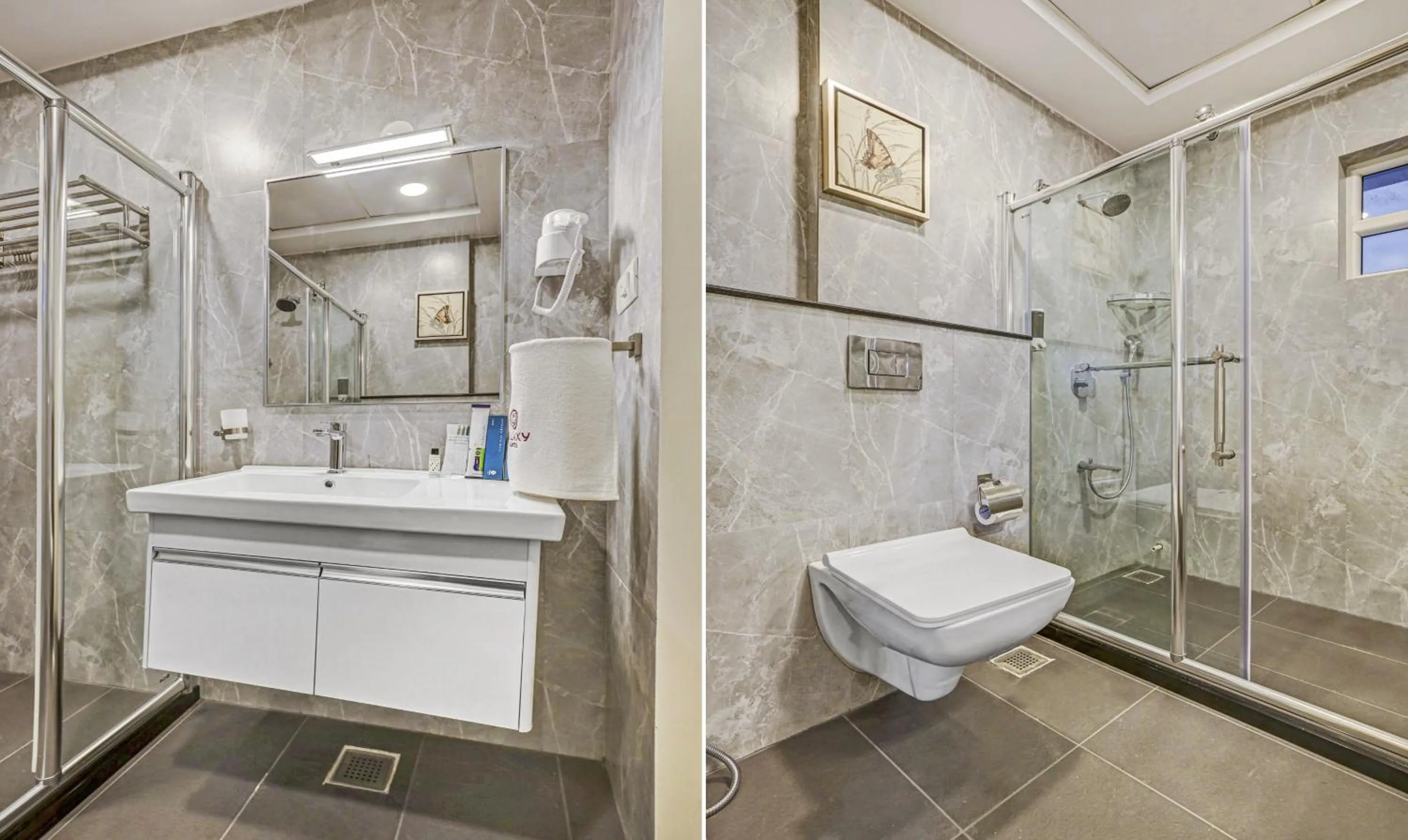 Bathroom in Treebo Galaxy Suites Mathikere