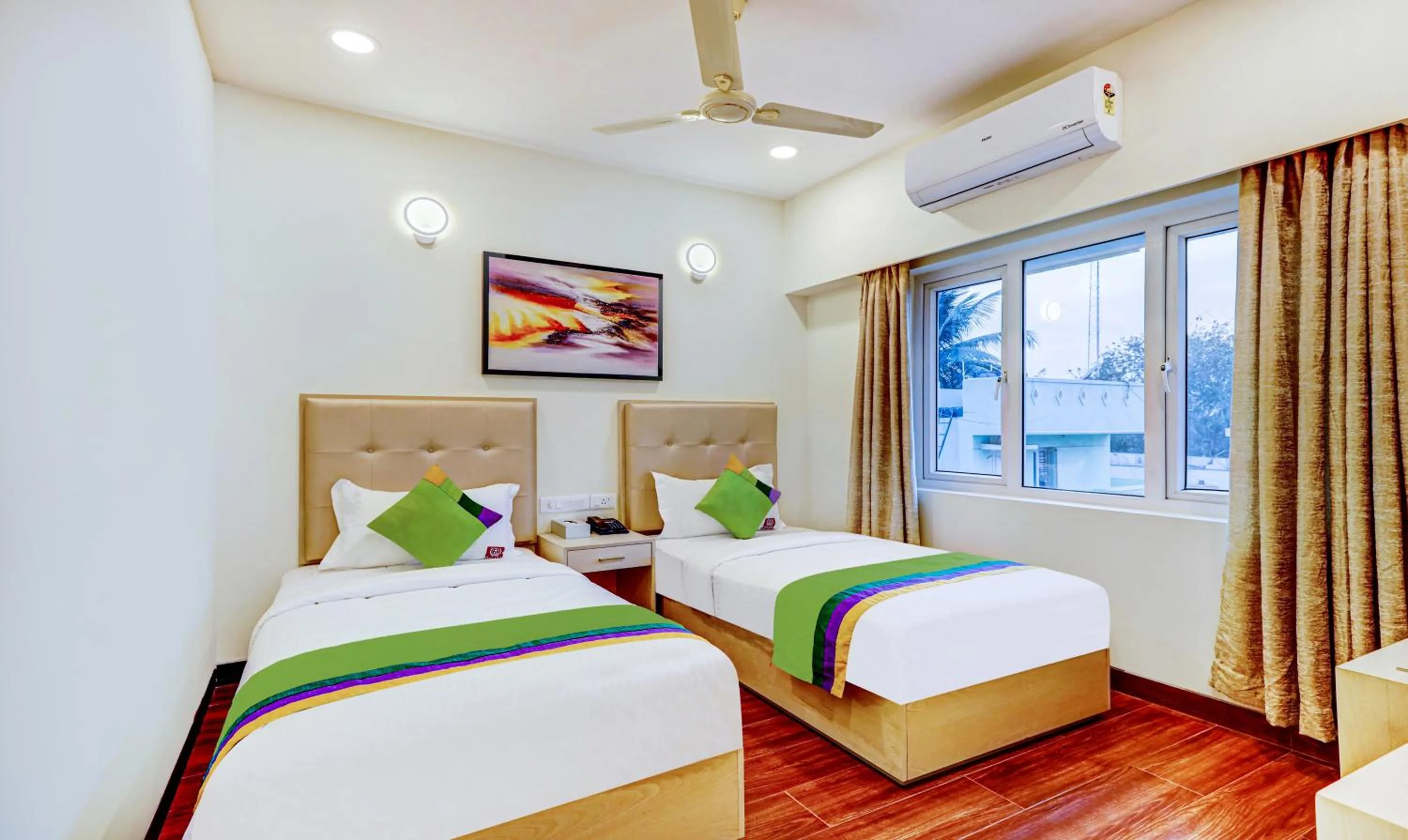 Bedroom, Bed in Treebo Galaxy Suites Mathikere