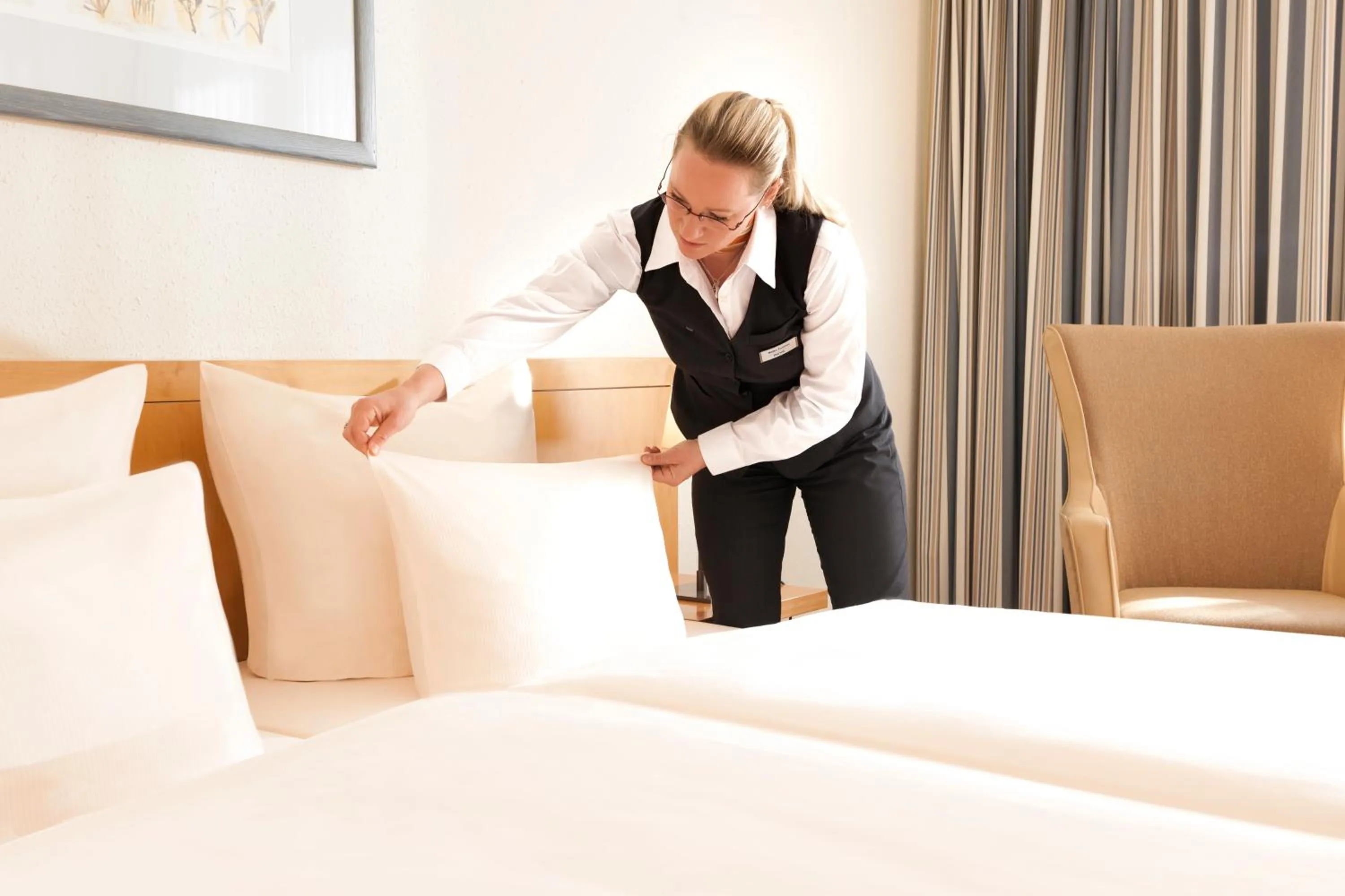 Bed in Dorint Resort & Spa Bad Brückenau