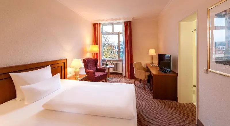 Bedroom, Bed in Dorint Resort & Spa Bad Brückenau