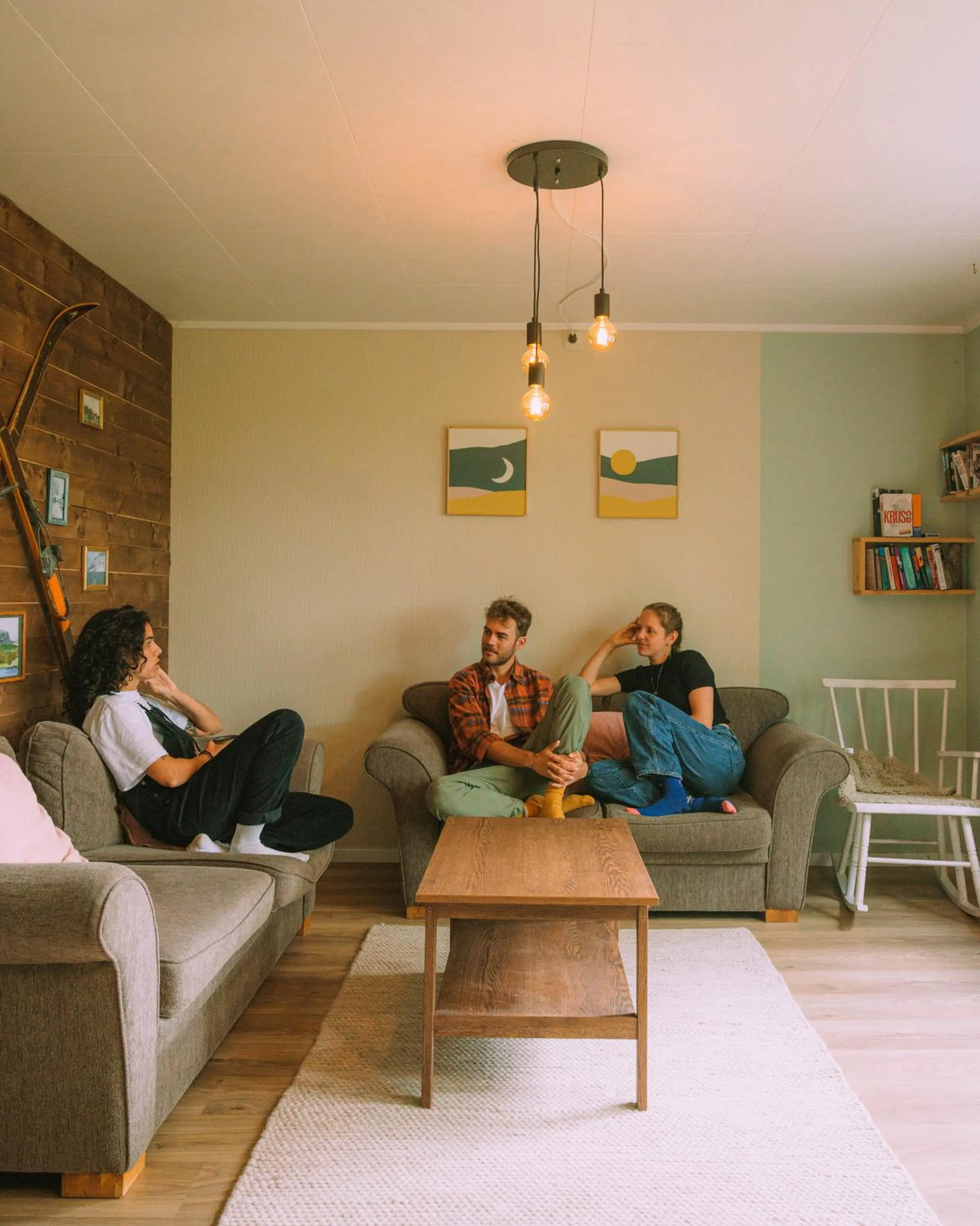 Living room in FURU Hostel & Café