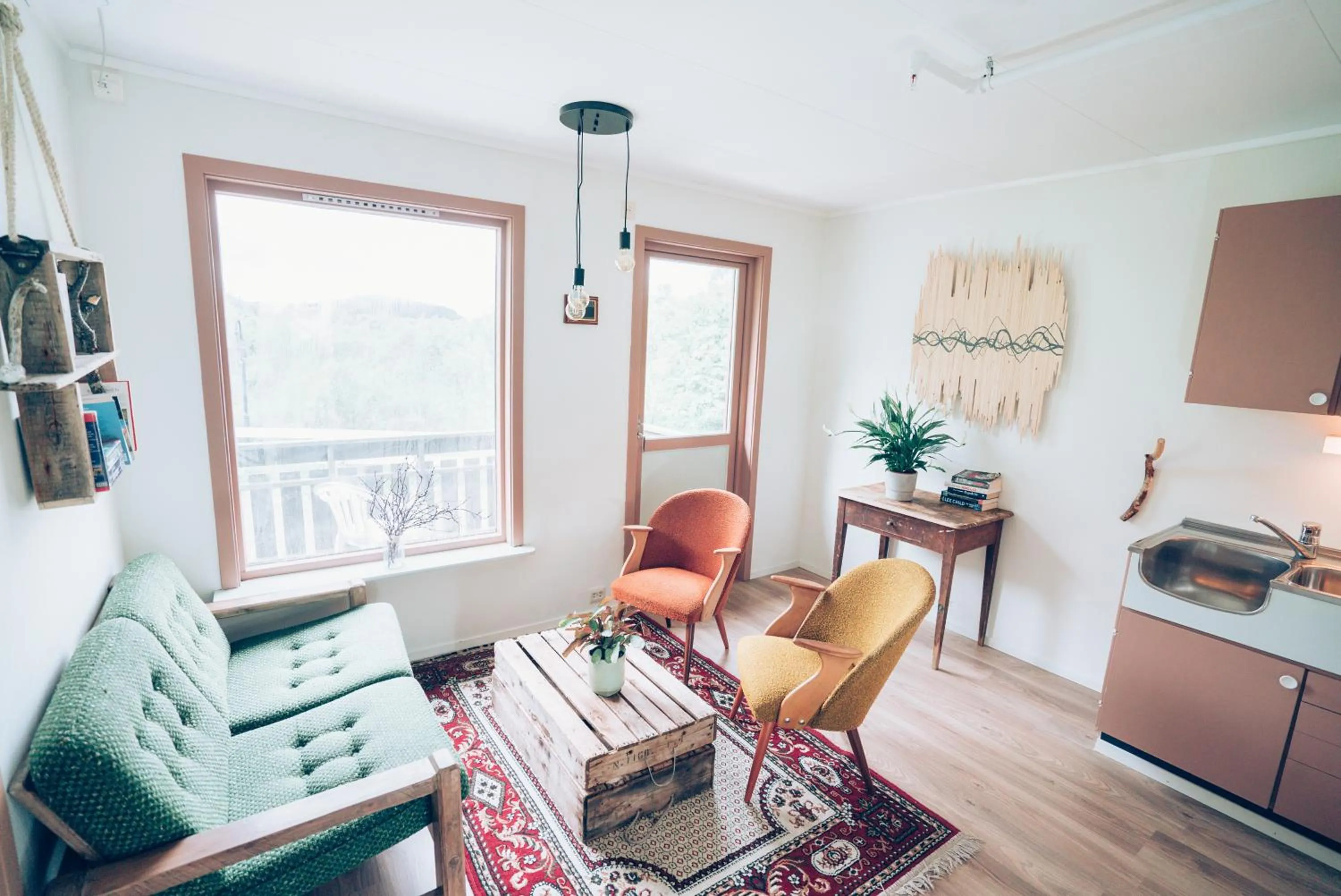 Balcony/Terrace in FURU Hostel & Café