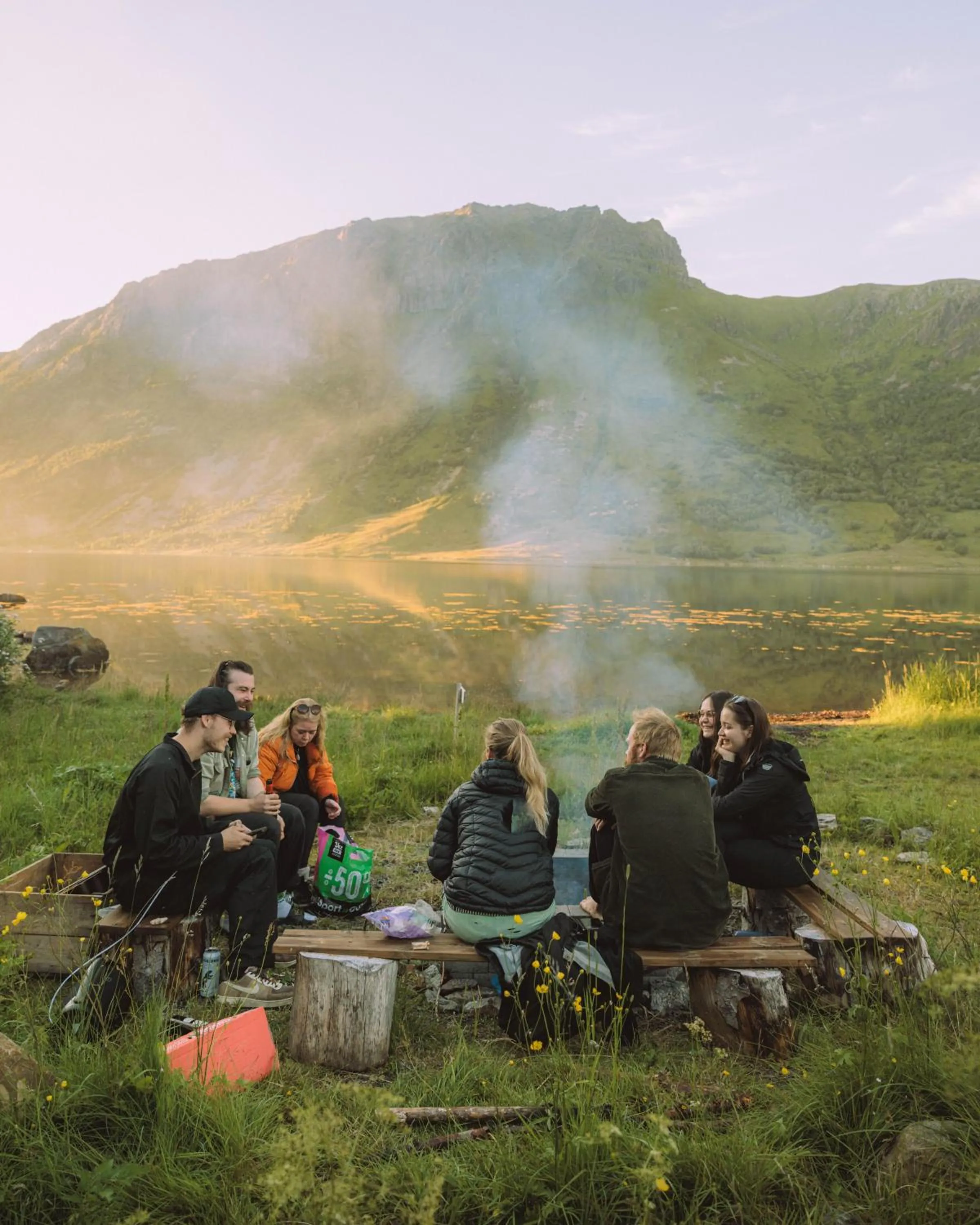 Lake view in FURU Hostel & Café